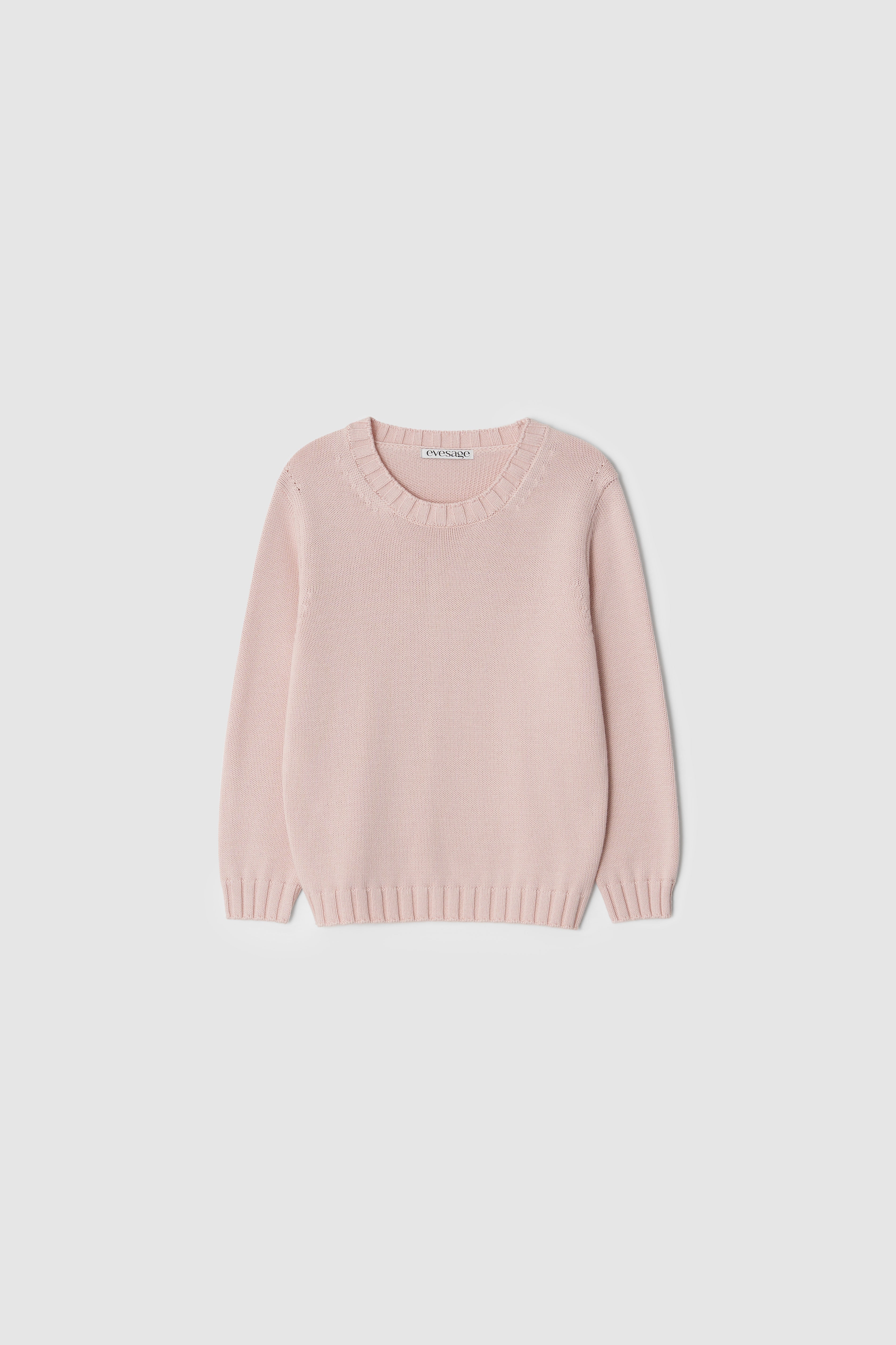 REGULAR FIT KNIT - PINK