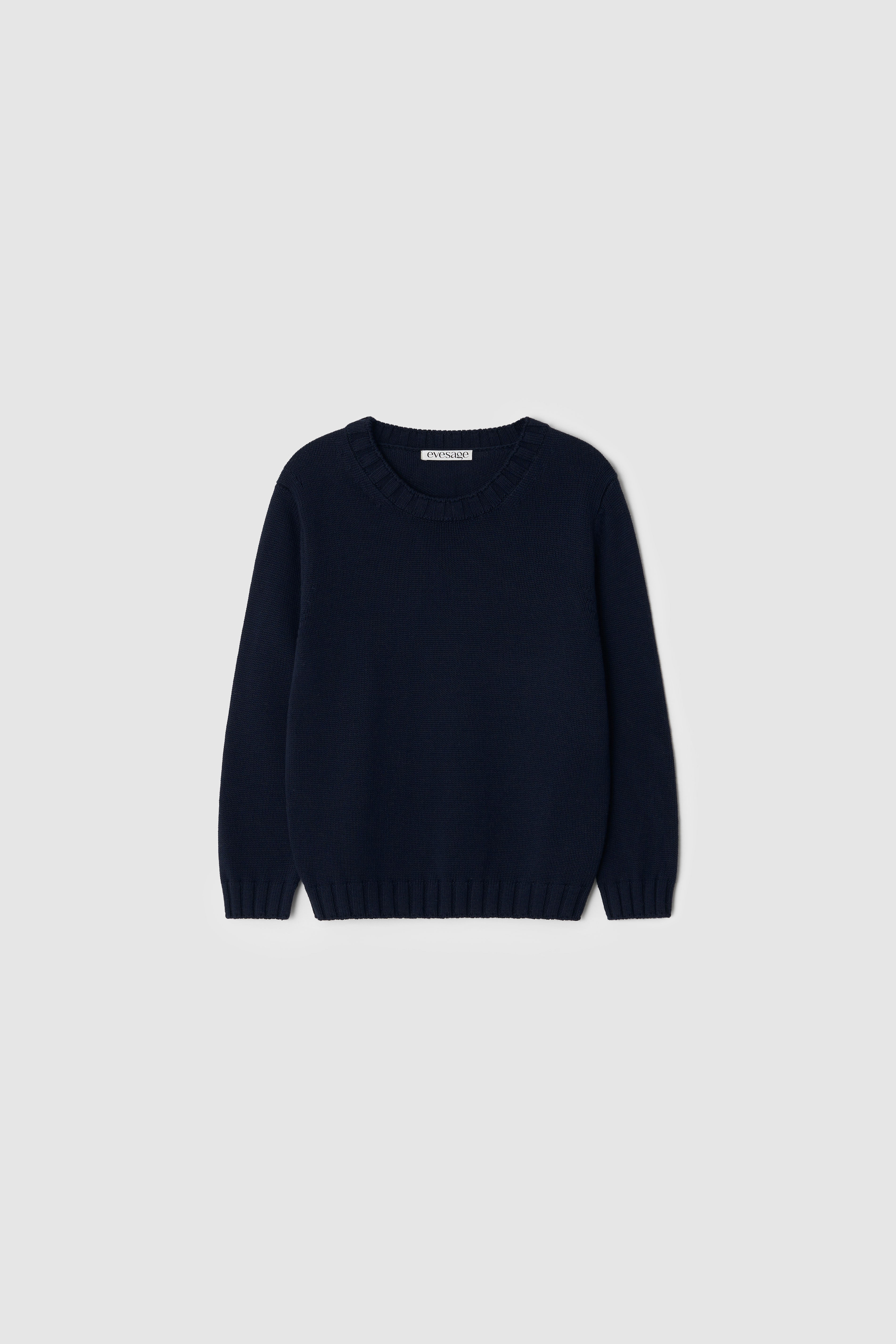 REGULAR FIT KNIT - NAVY