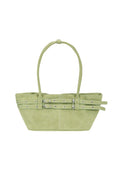 Mini belted boat bag (avocado)