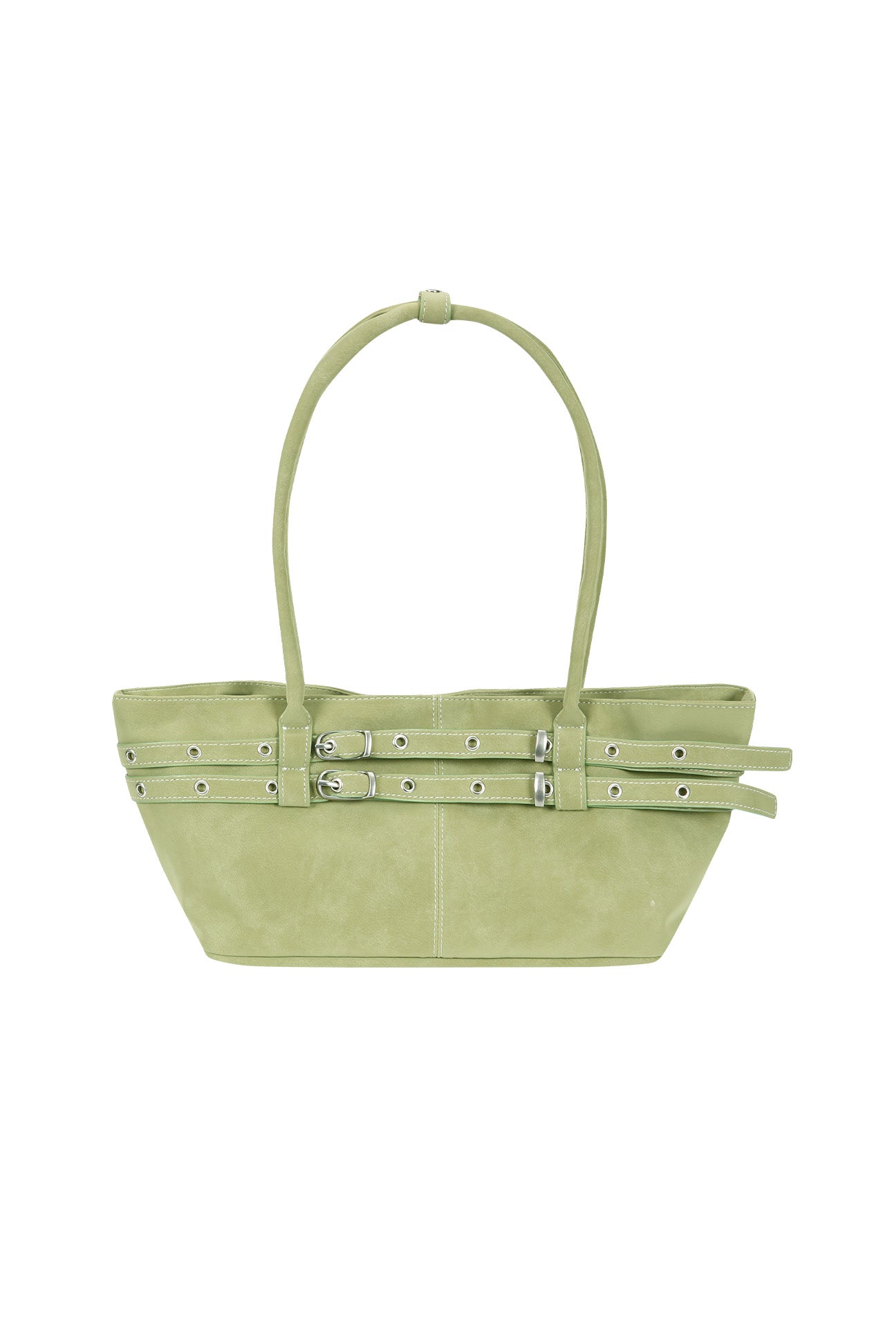 Mini belted boat bag (avocado)