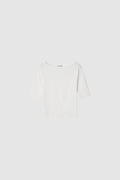 BOATNECK TEE - IVORY