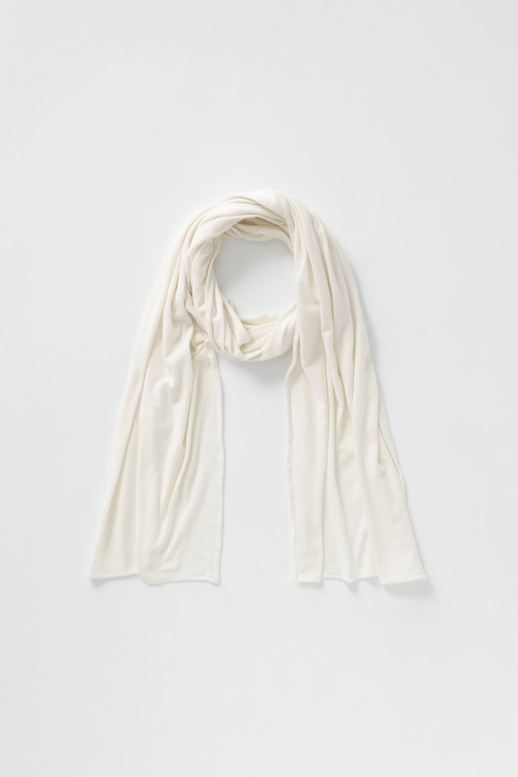 COTTON SCARF - IVORY
