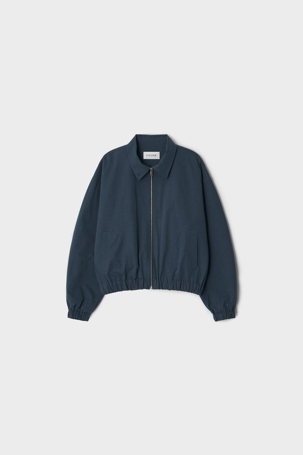 COTTON BLOUSON - NAVY