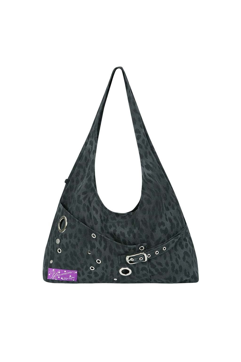 Layout bag (leopard charcoal)