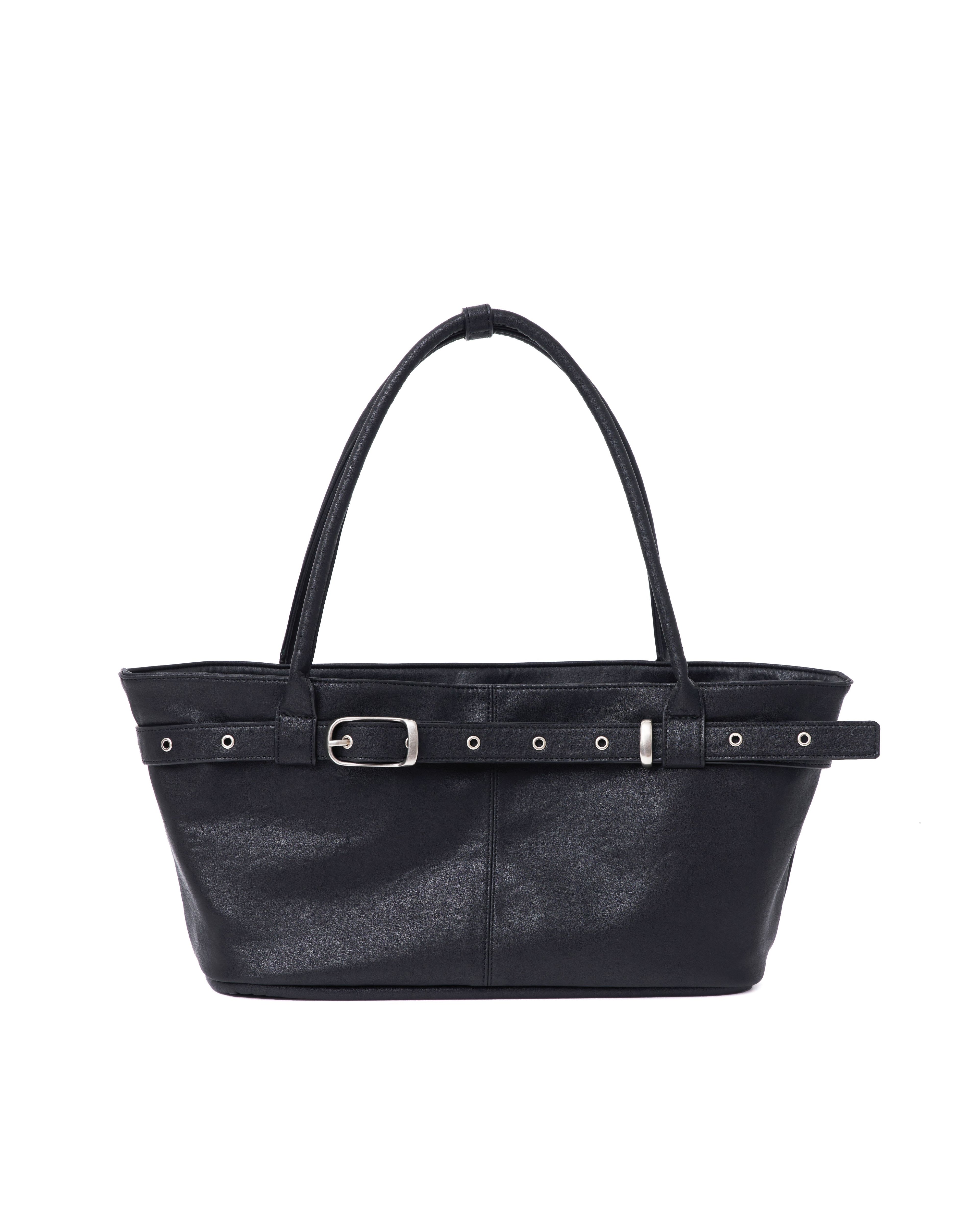 belted boat bag (black)