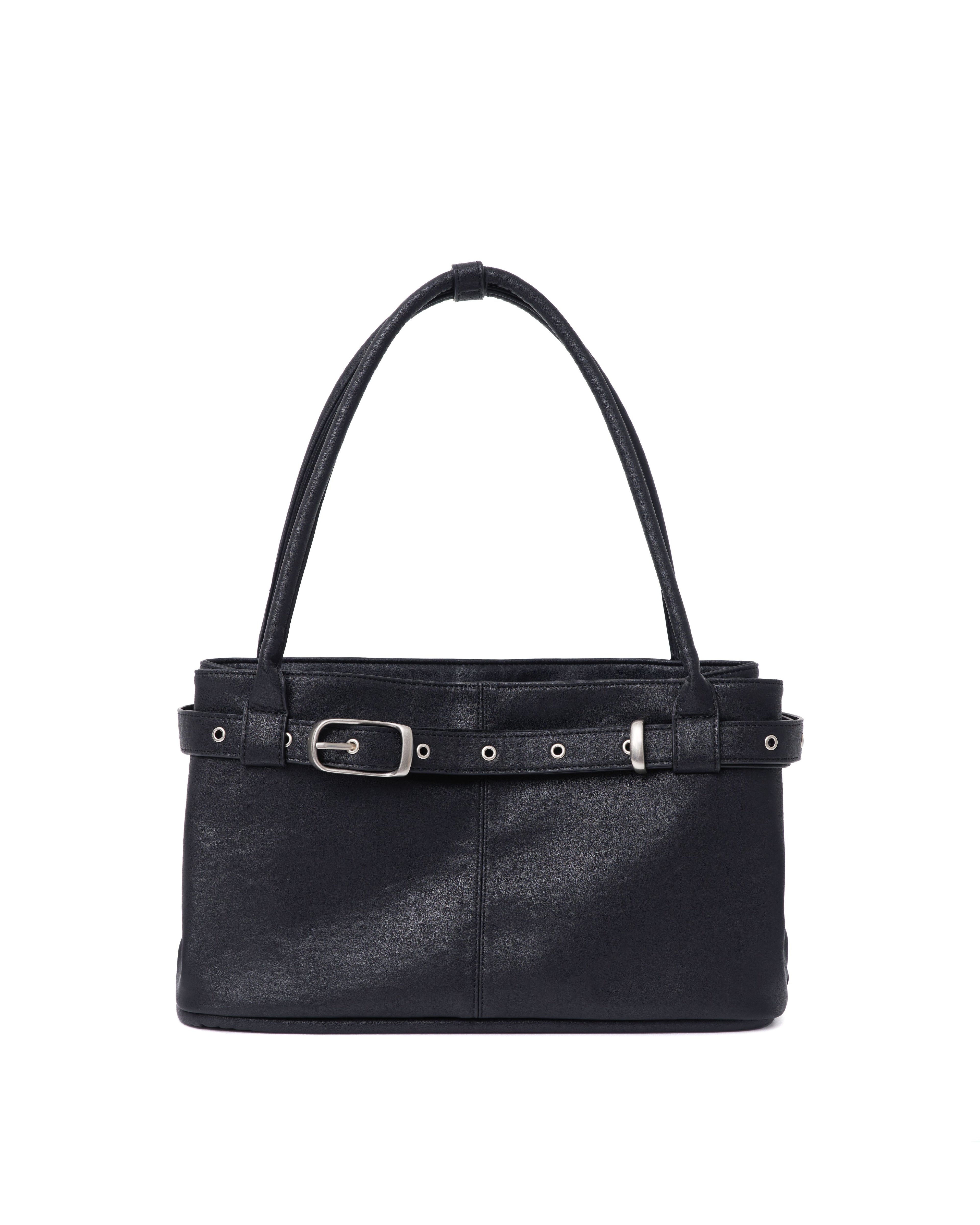 belted boat bag (black)