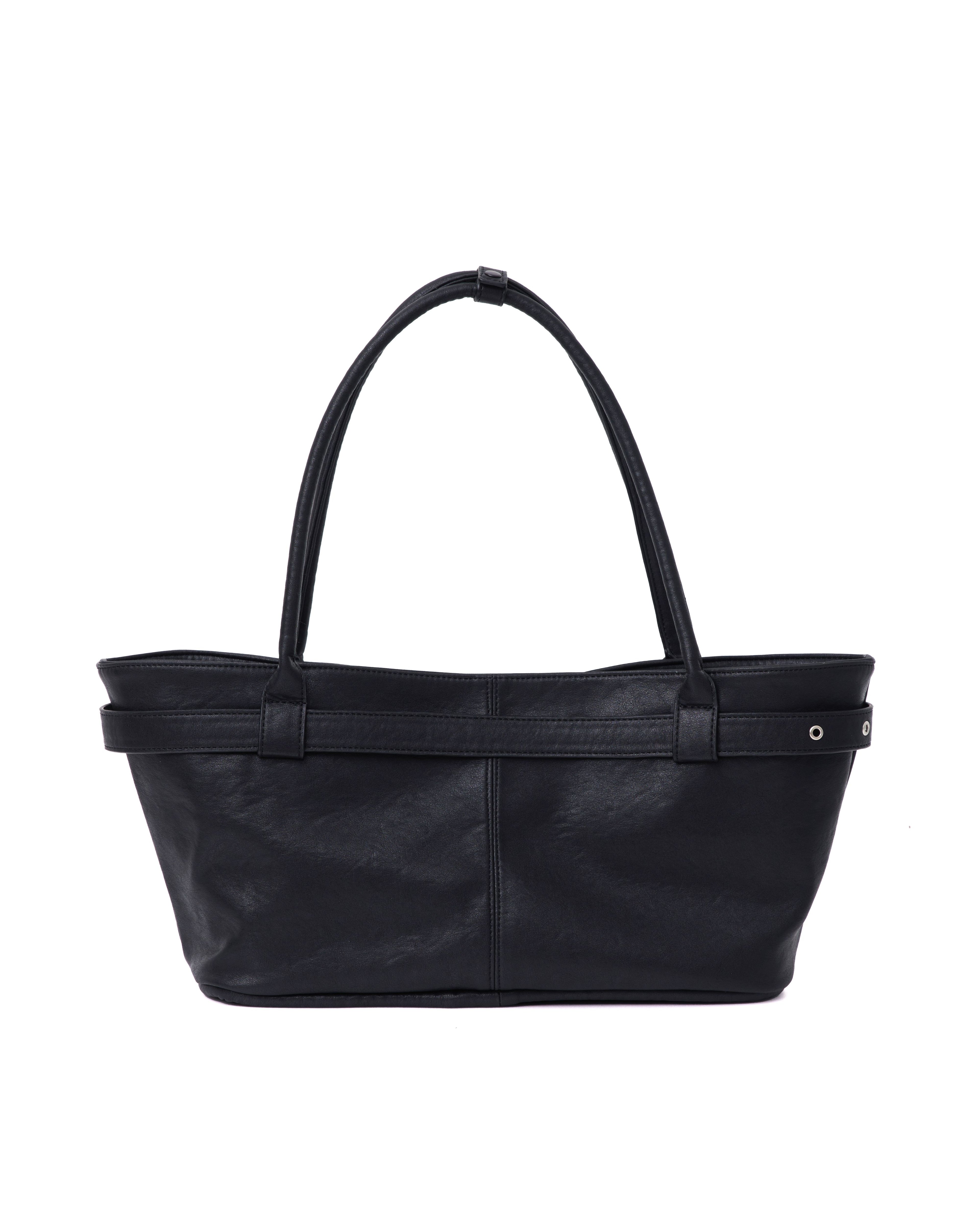 belted boat bag (black)