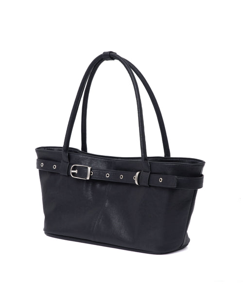 belted boat bag (black)
