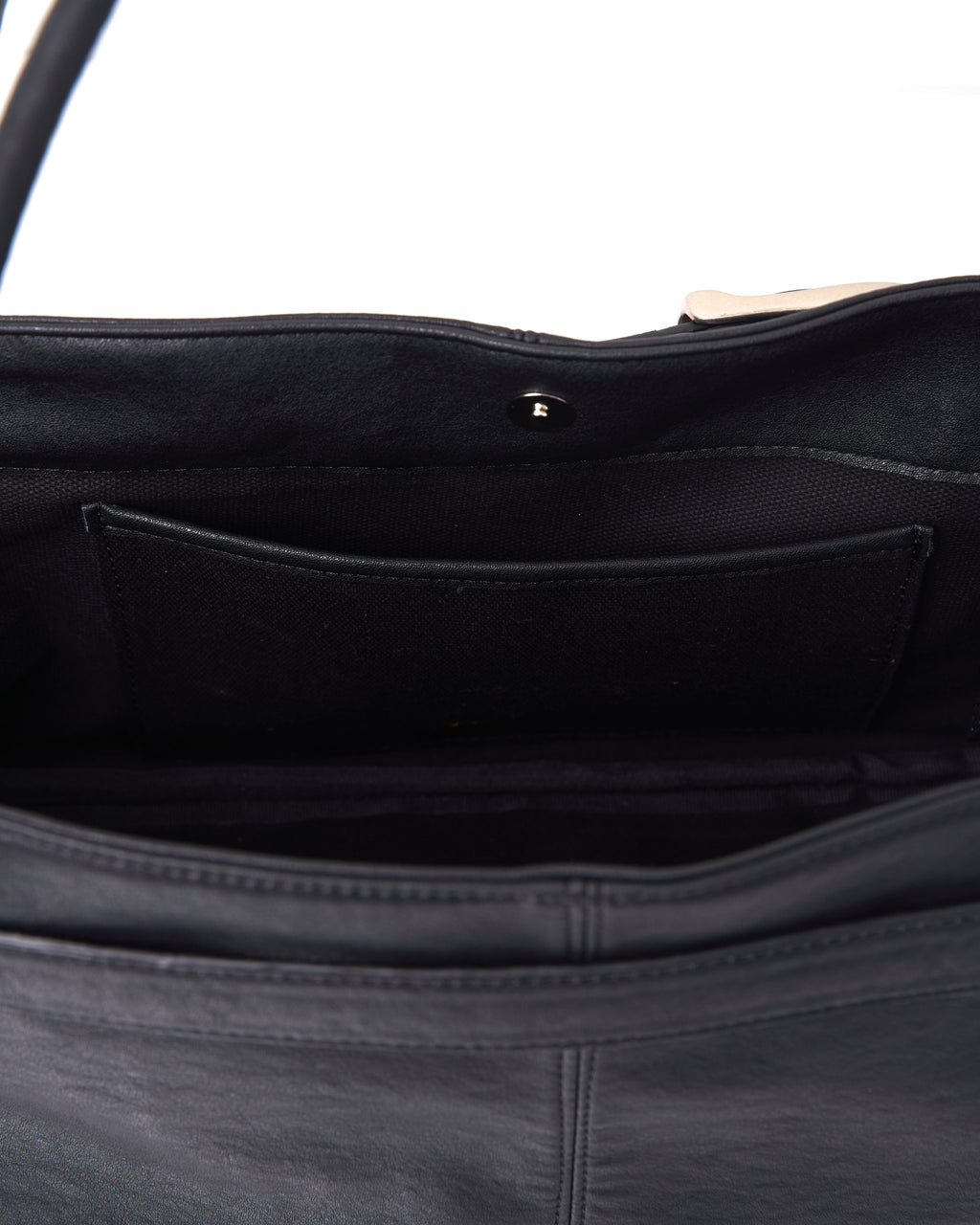belted boat bag (black)