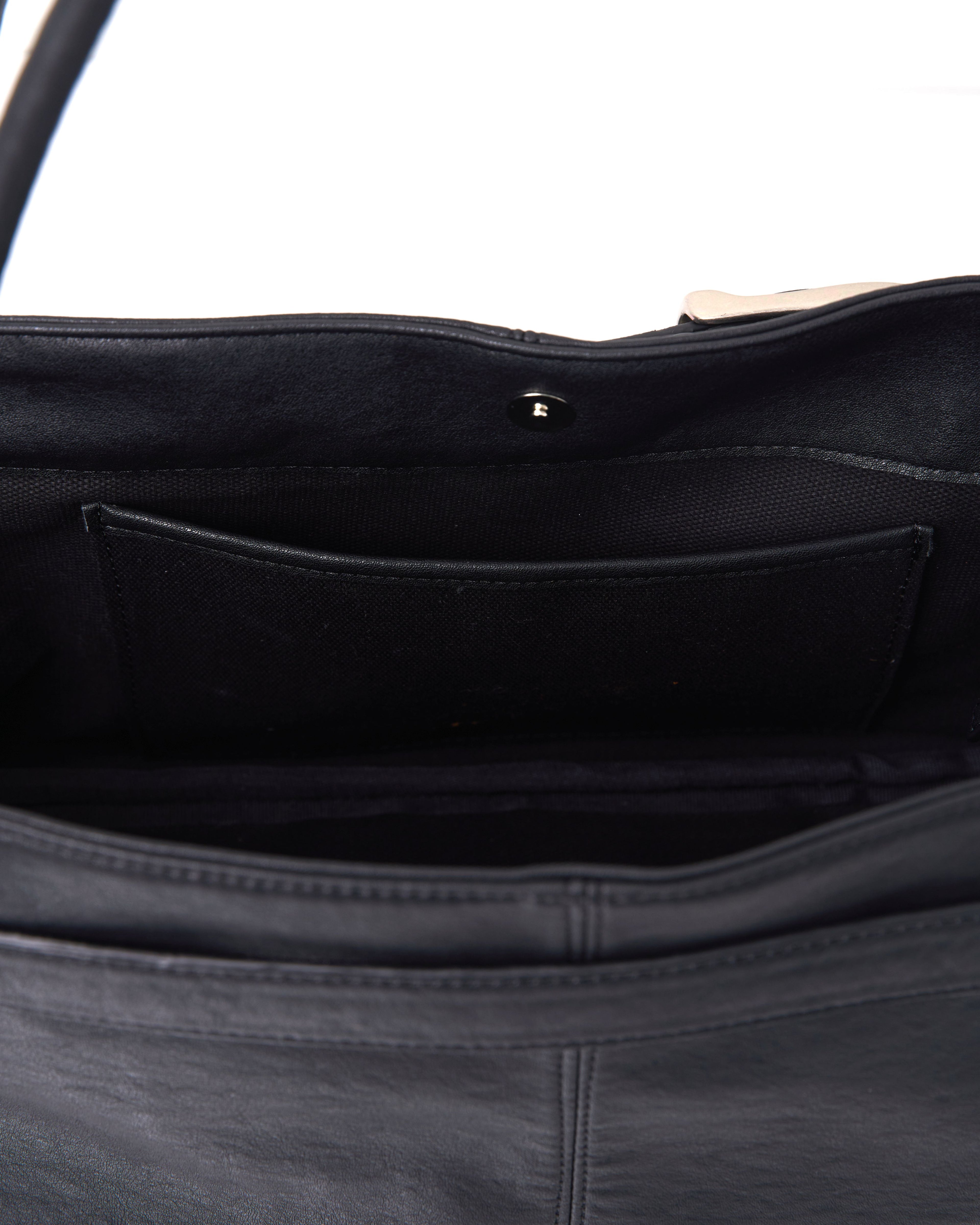belted boat bag (black)