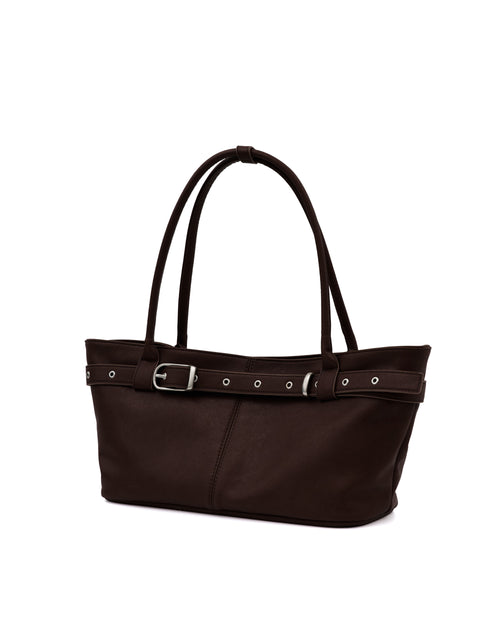 belted boat bag (espresso)