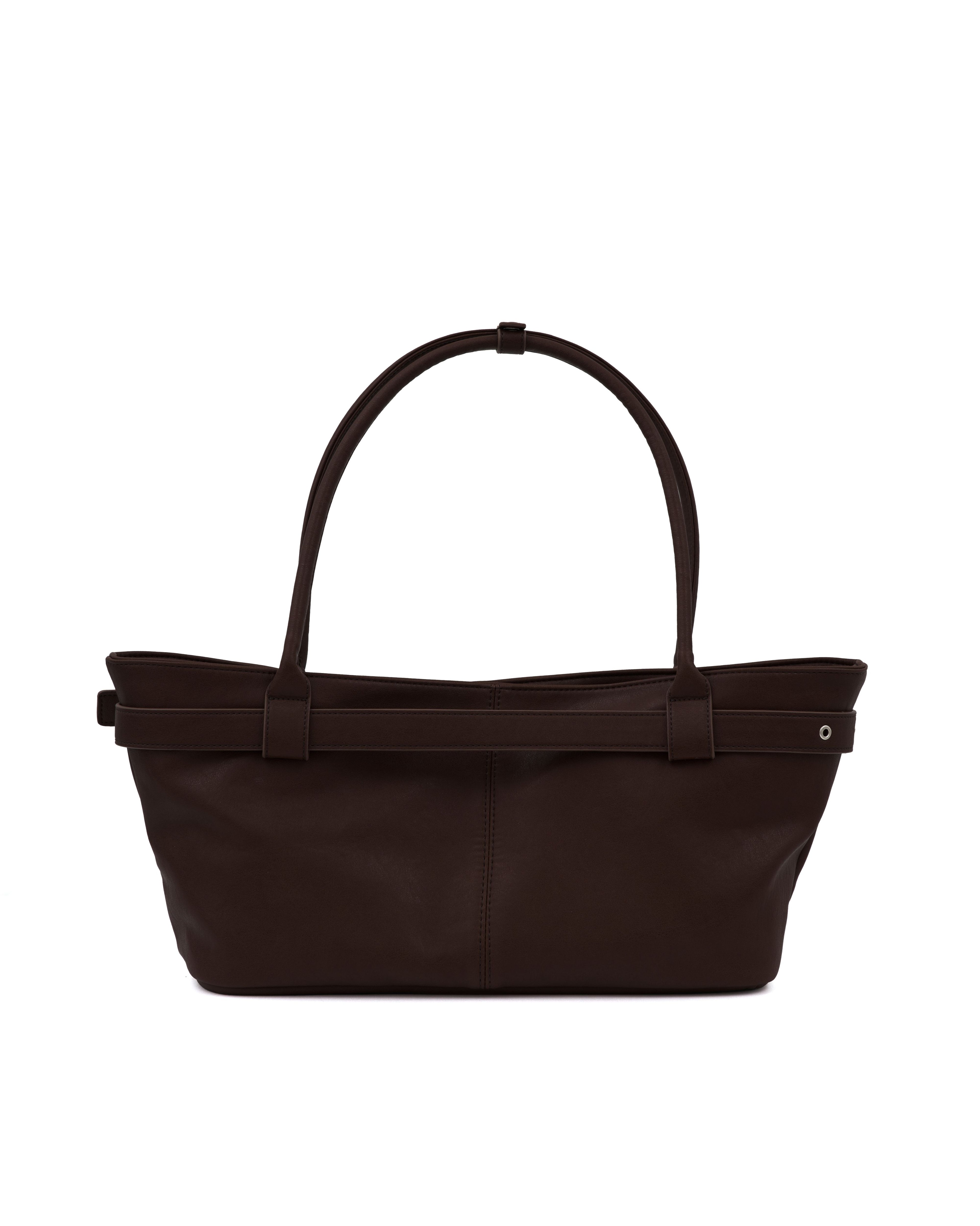 belted boat bag (espresso)