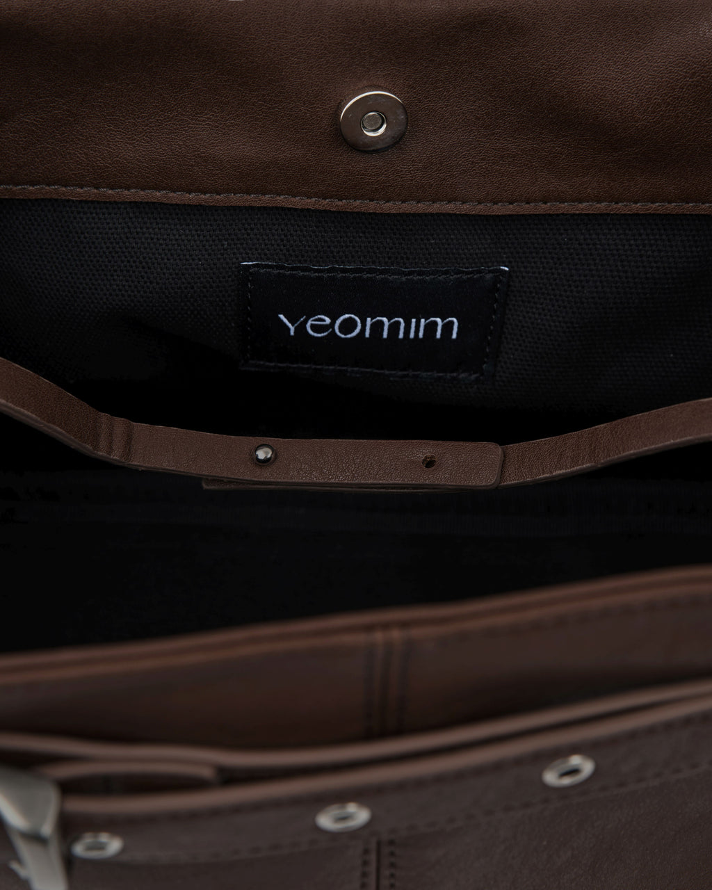 belted boat bag (espresso)