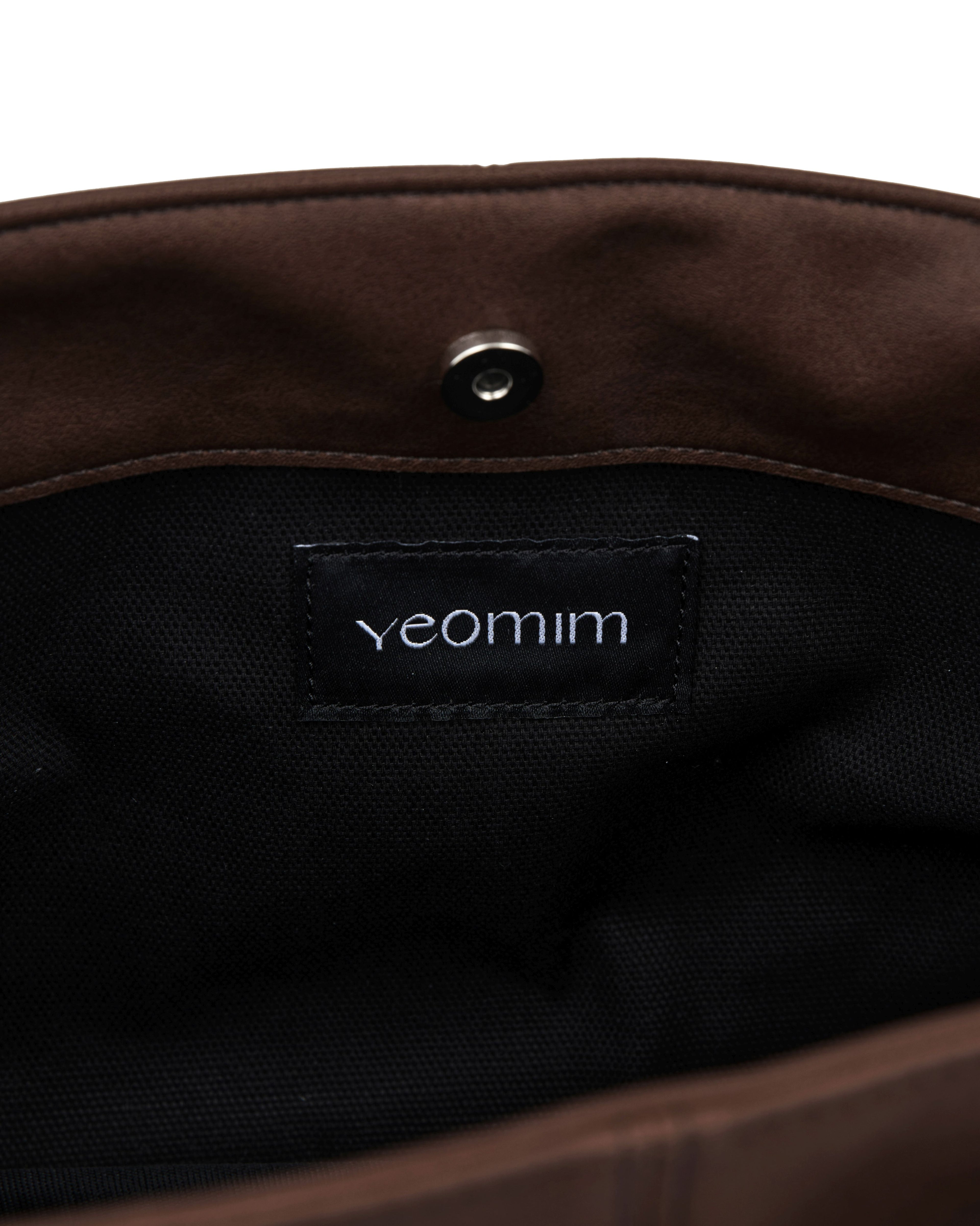 belted boat bag (espresso)