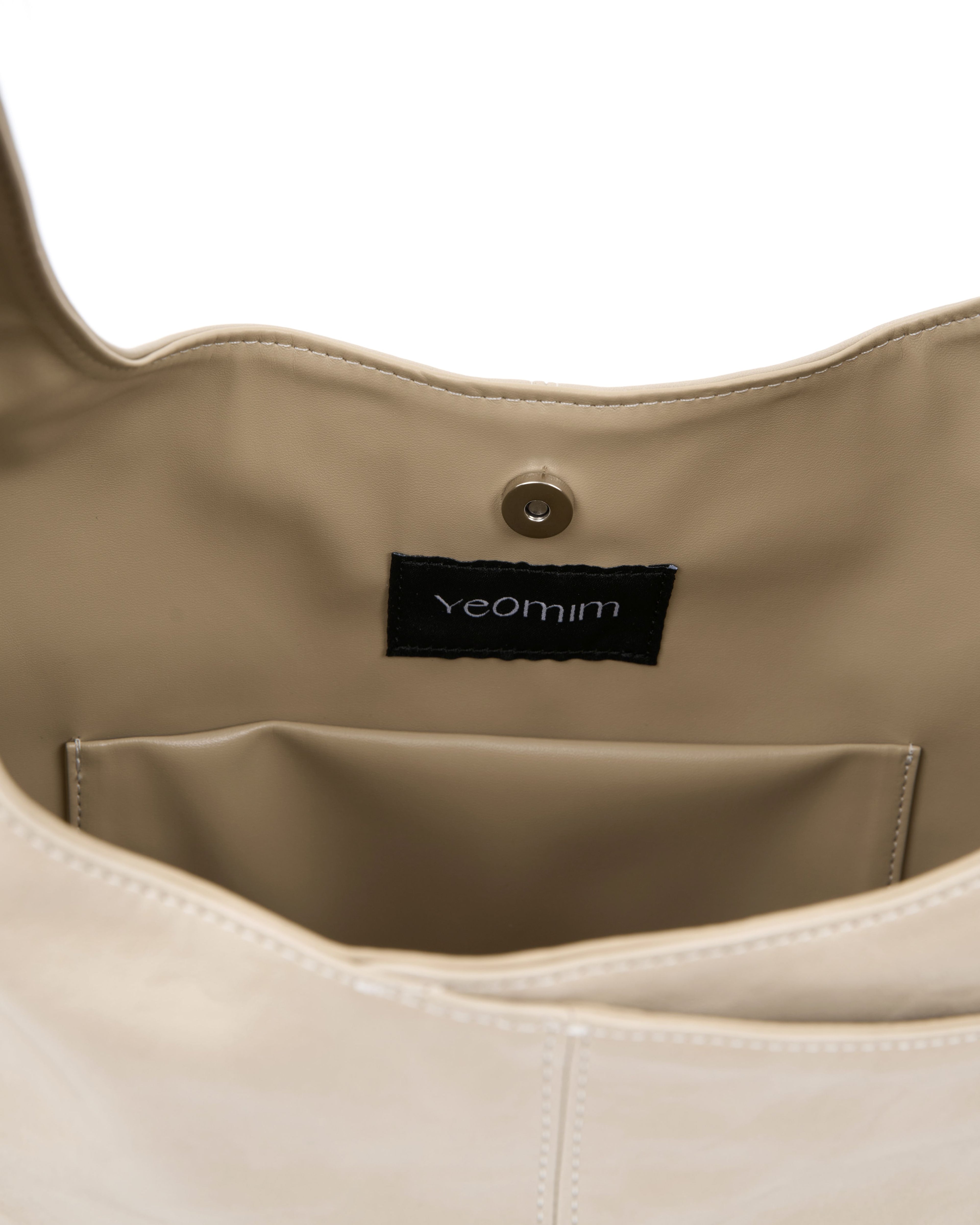 medium slash hobo bag (beige)
