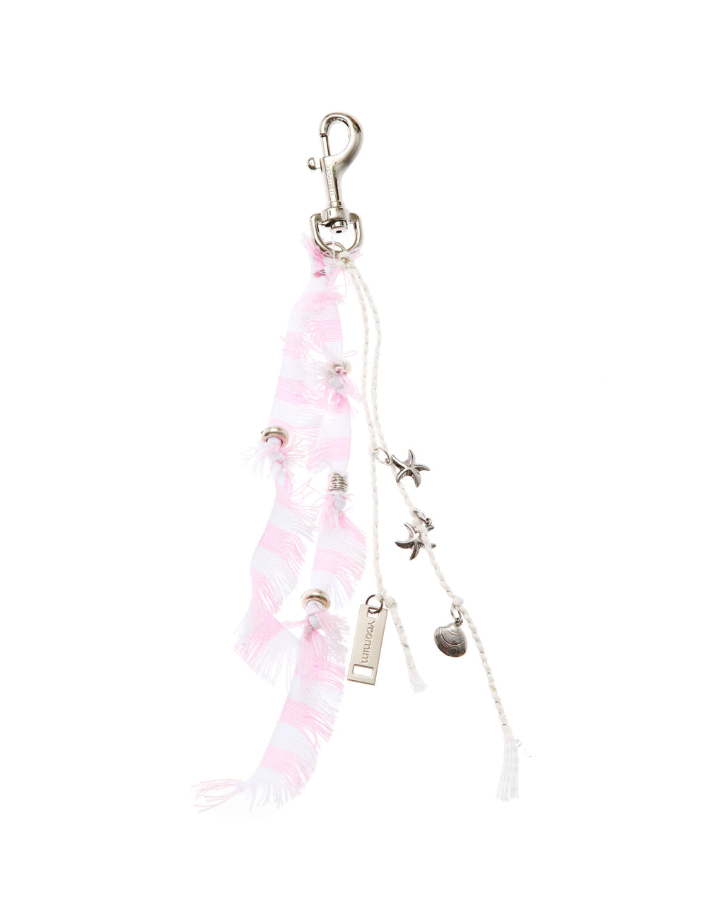 y fringe keyring (fairy pink)
