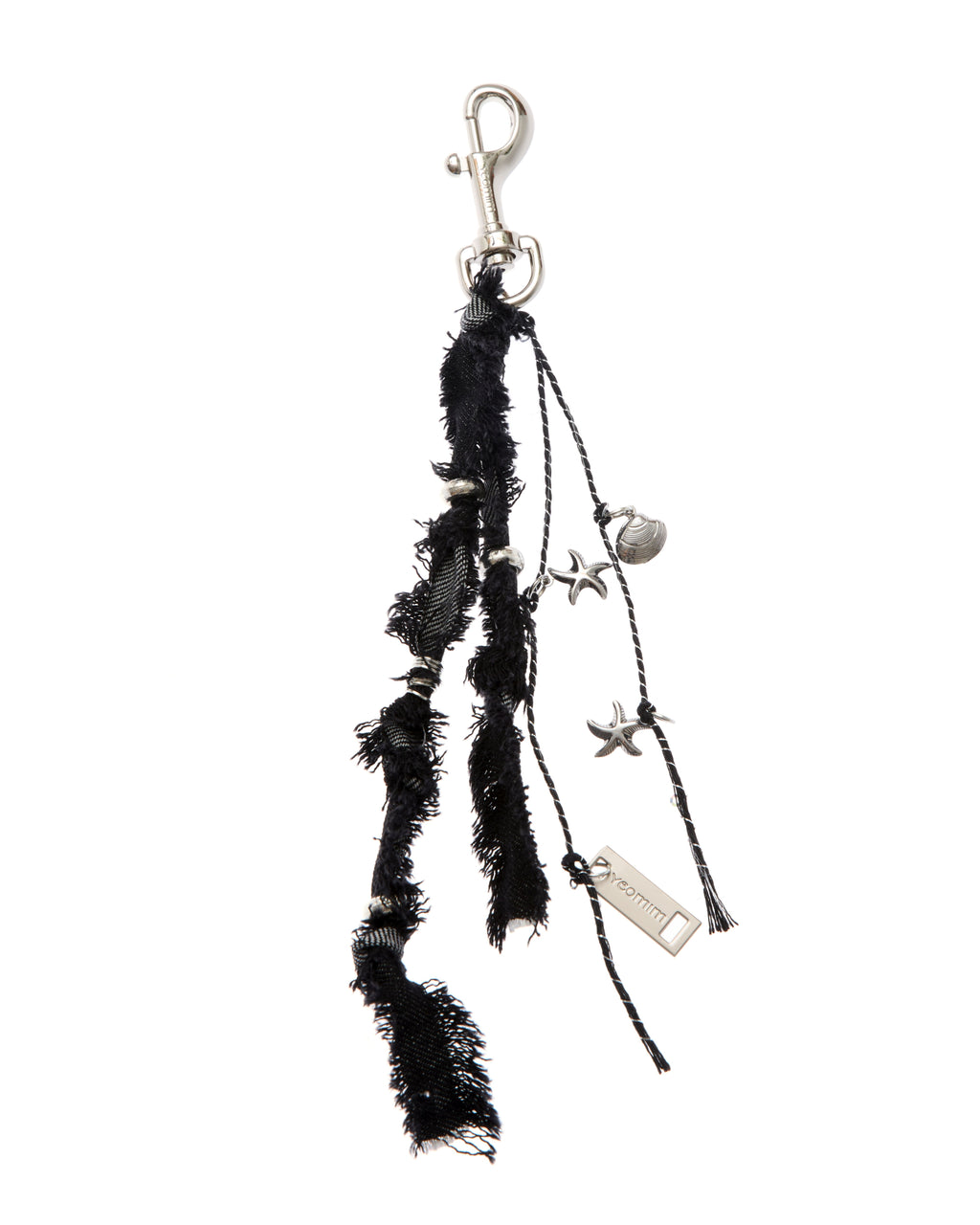 y fringe keyring (vintage black)
