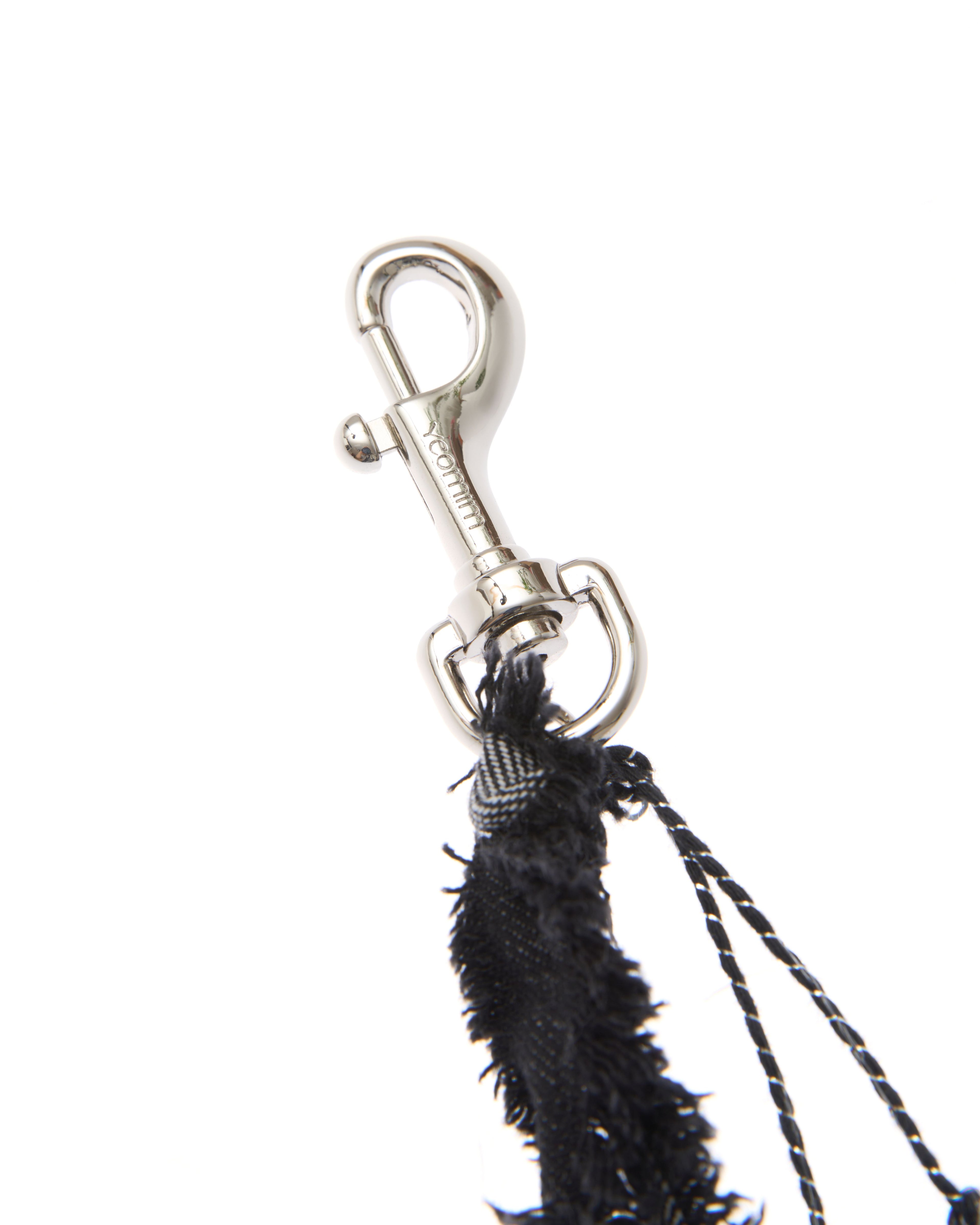 y fringe keyring (vintage black)