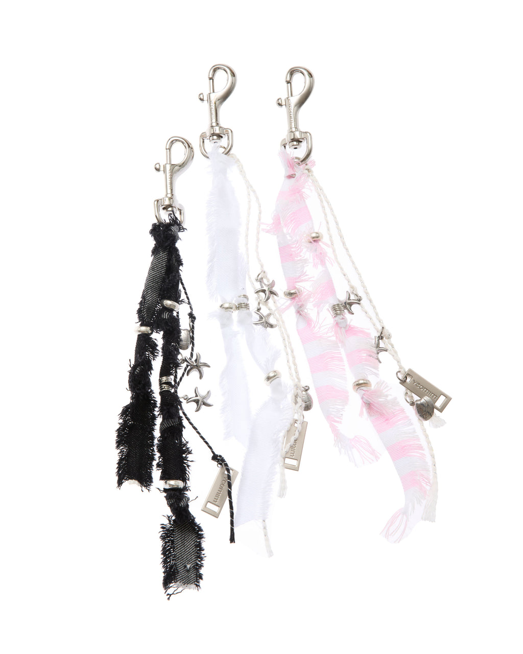 y fringe keyring (fairy pink)