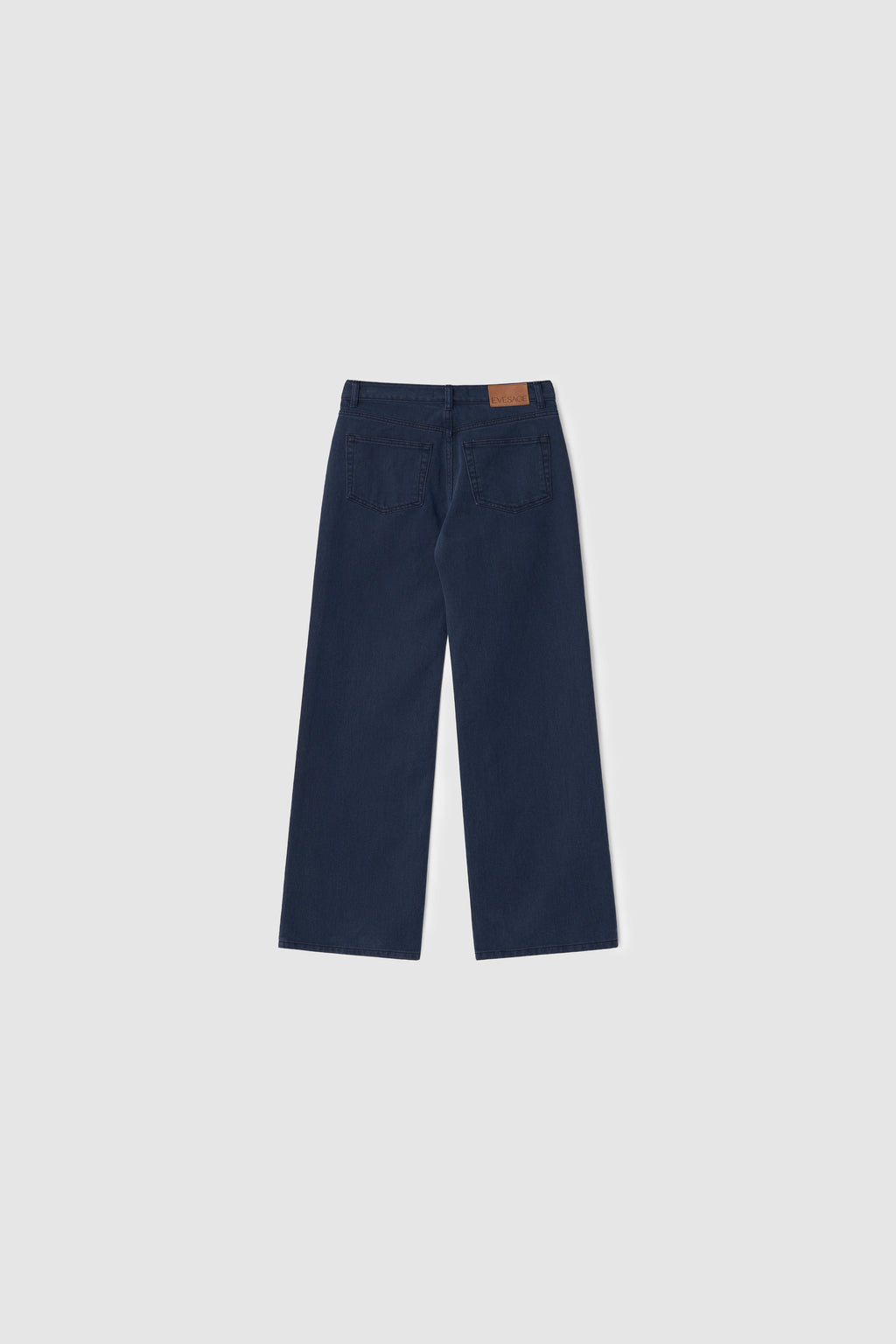 LOW RISE BLUE DENIM - BLUE