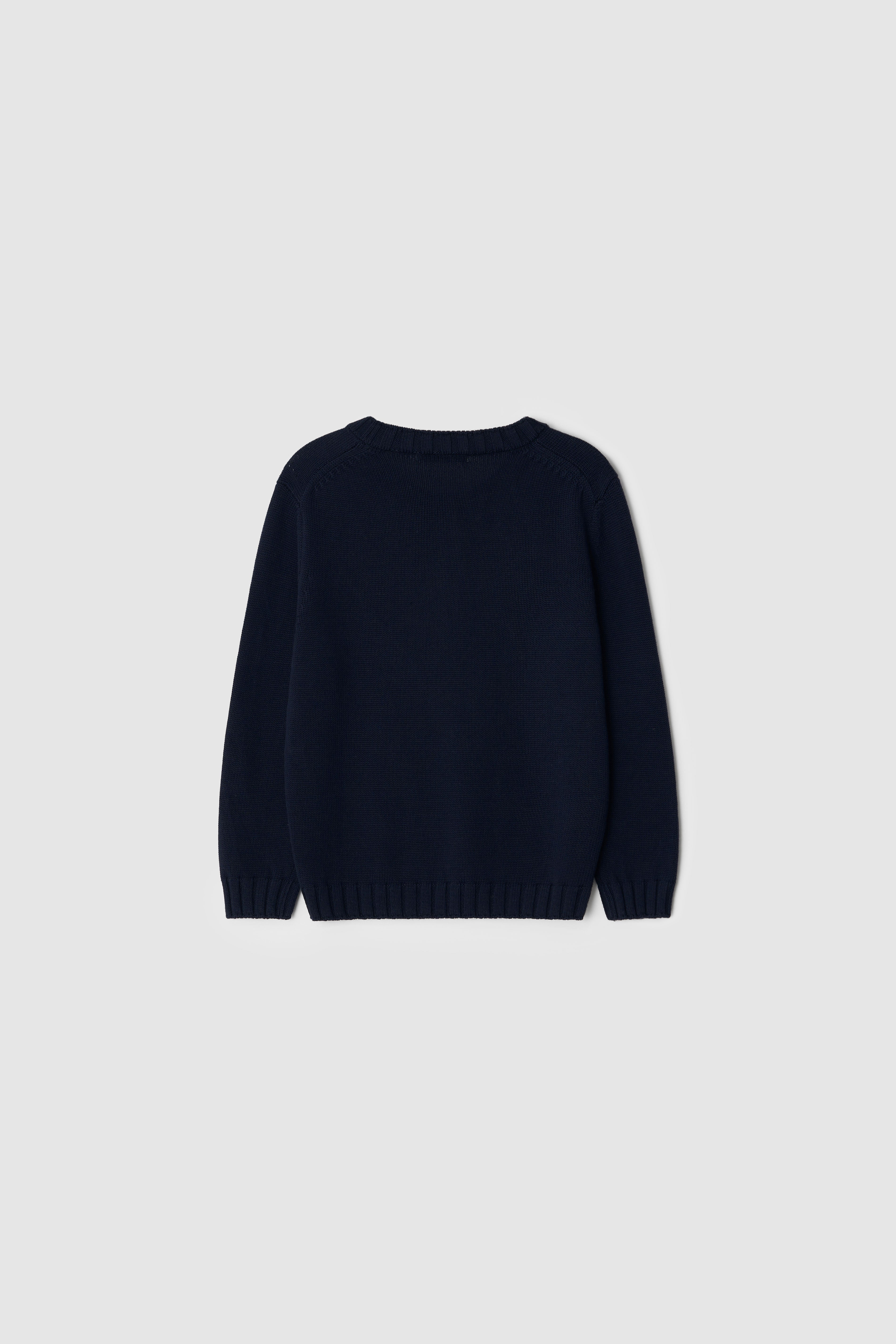 REGULAR FIT KNIT - NAVY
