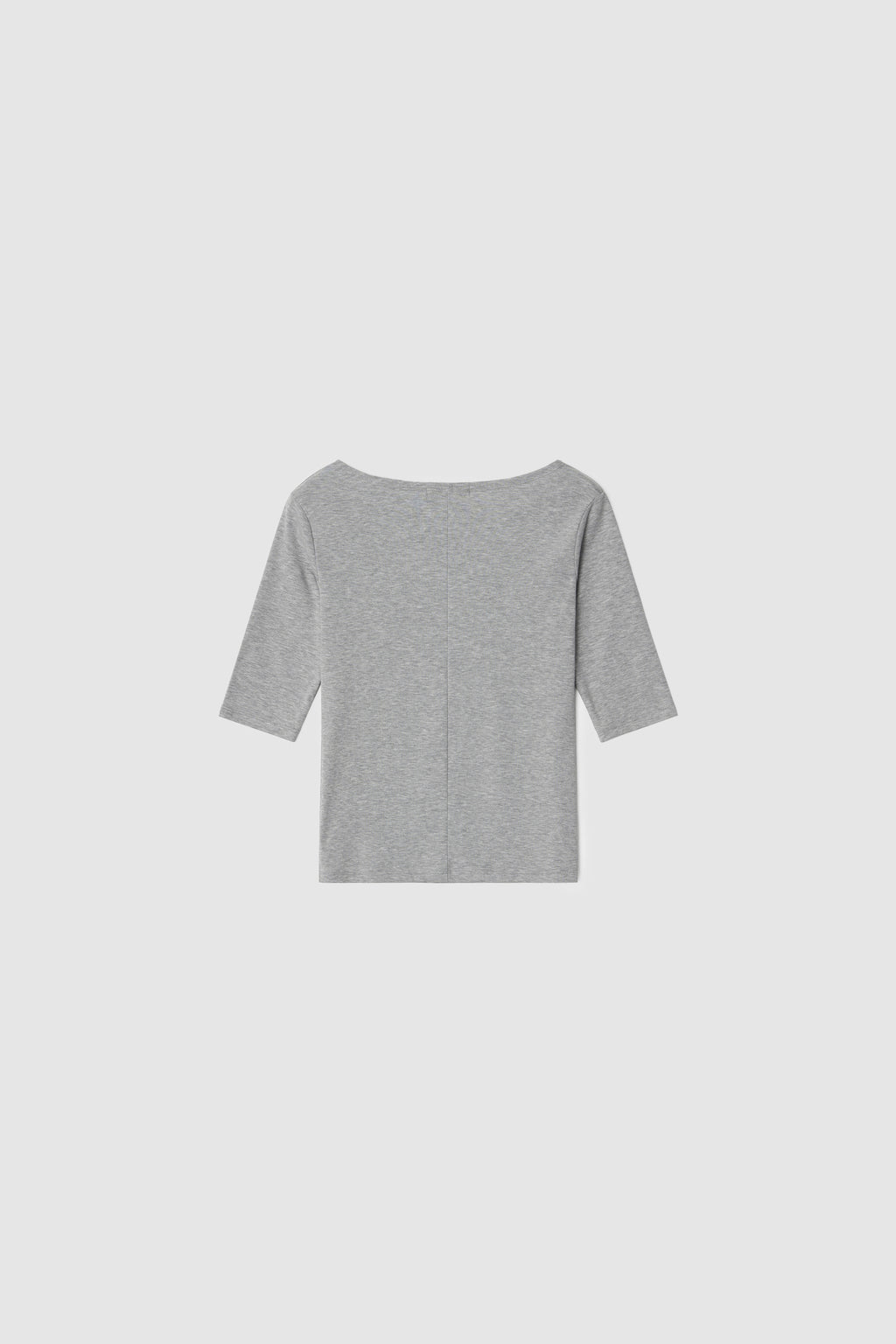 BOATNECK TEE - GREY