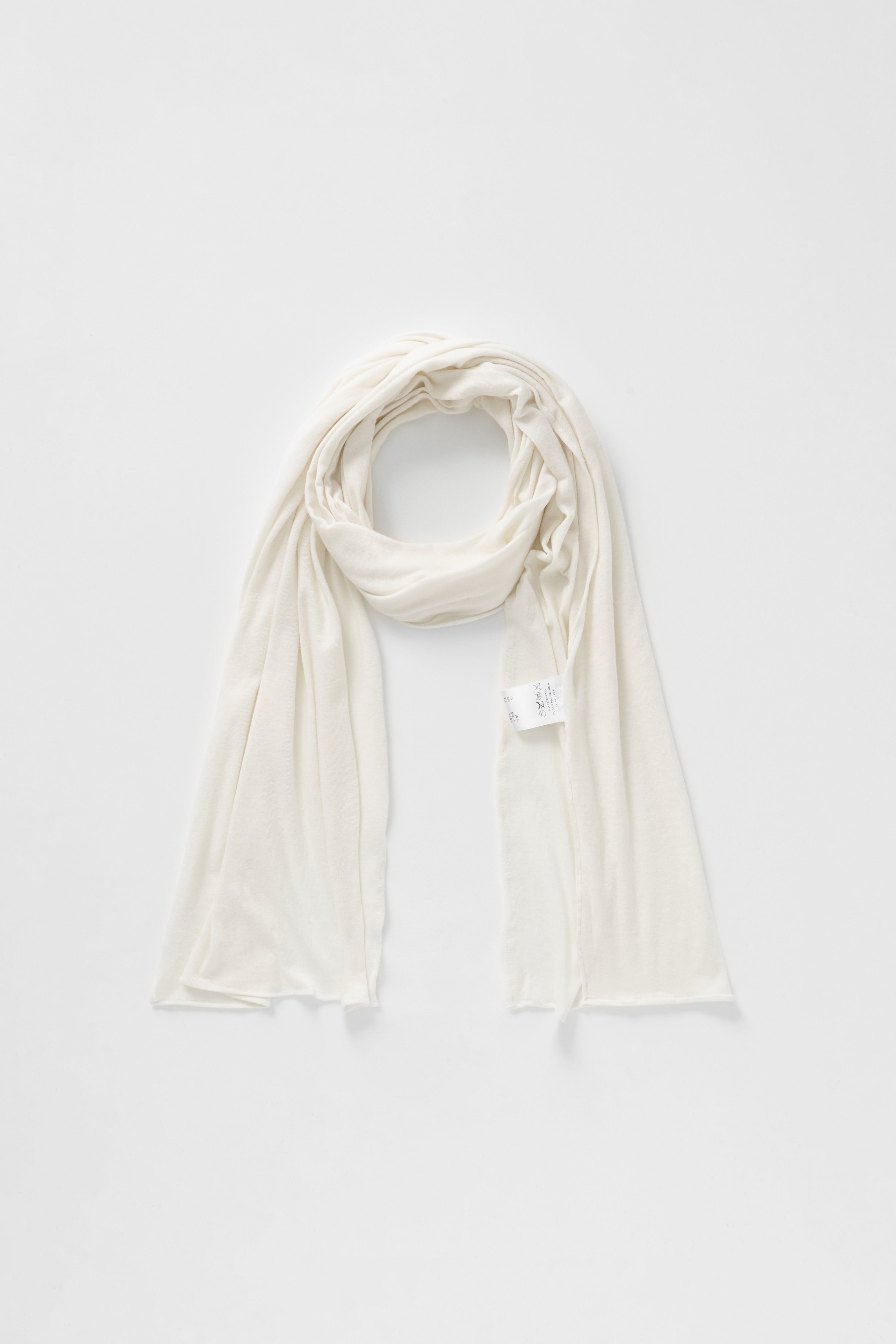 COTTON SCARF - IVORY
