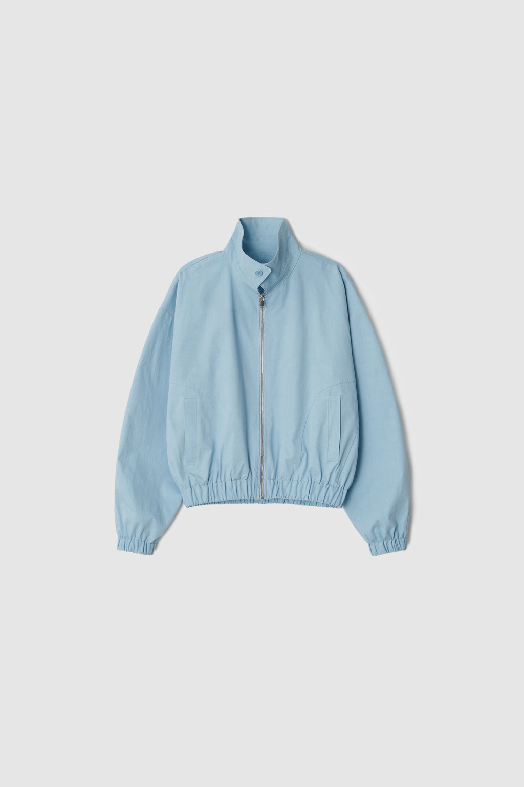 COTTON BLOUSON - Bleu