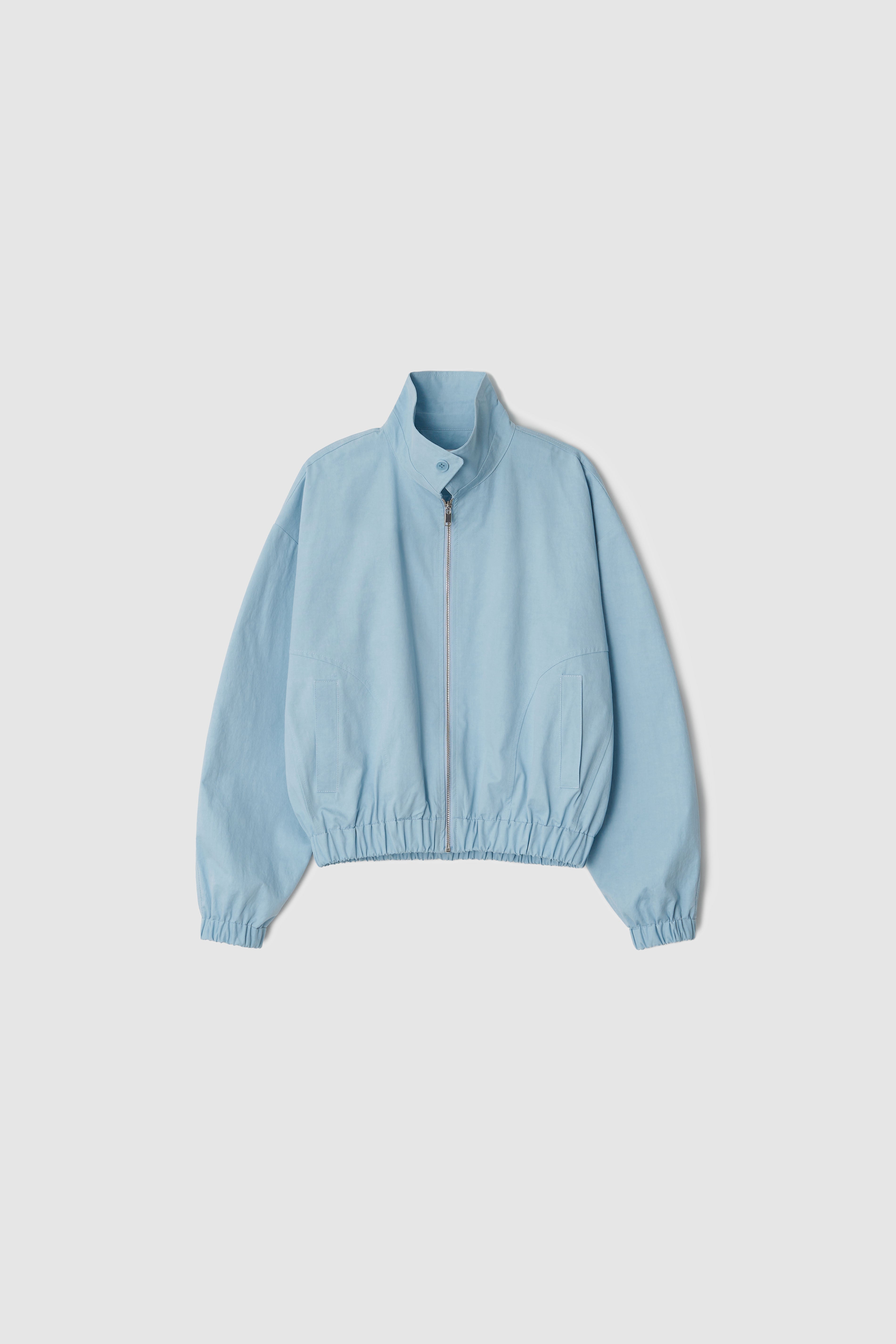 COTTON BLOUSON - Bleu