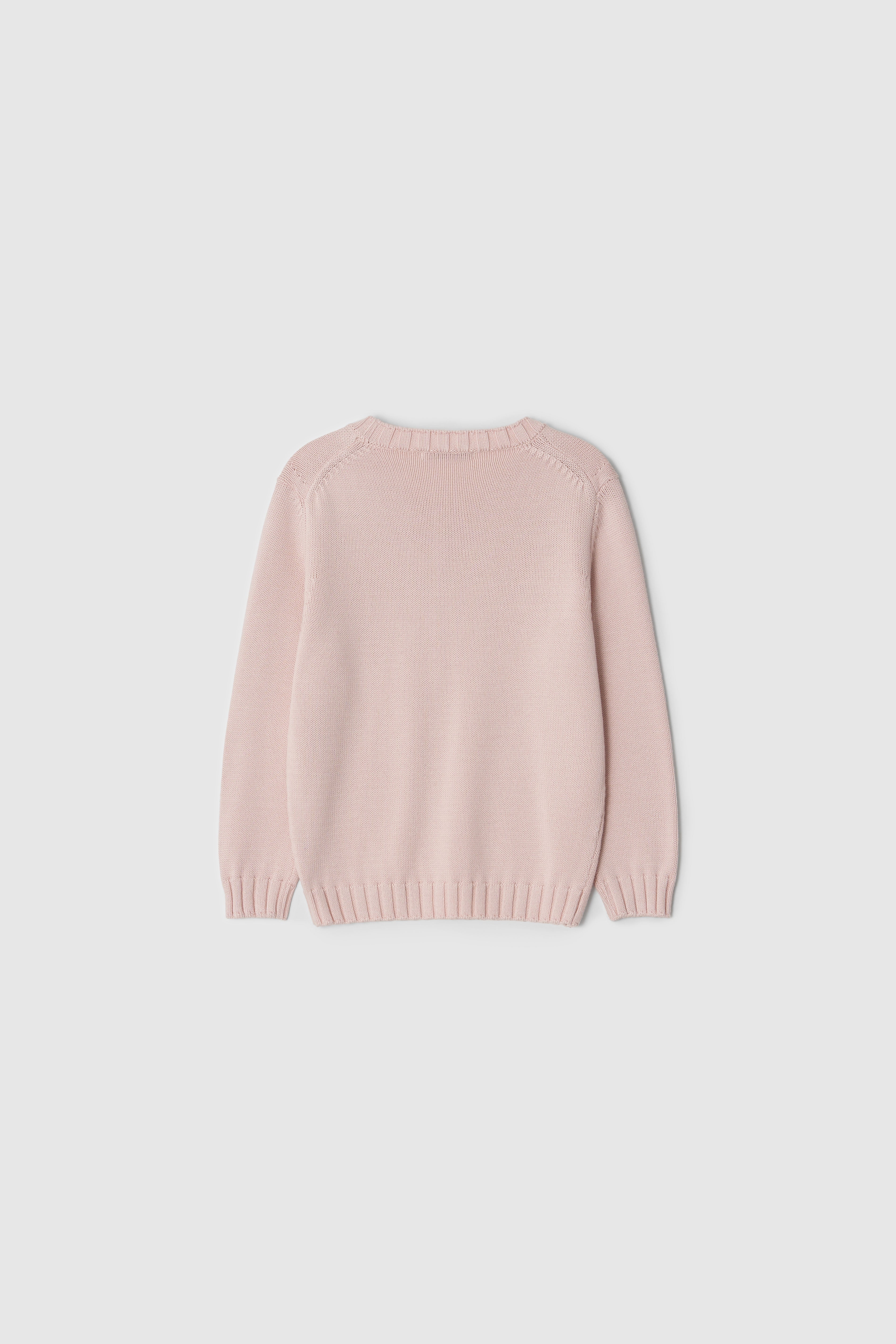 REGULAR FIT KNIT - PINK