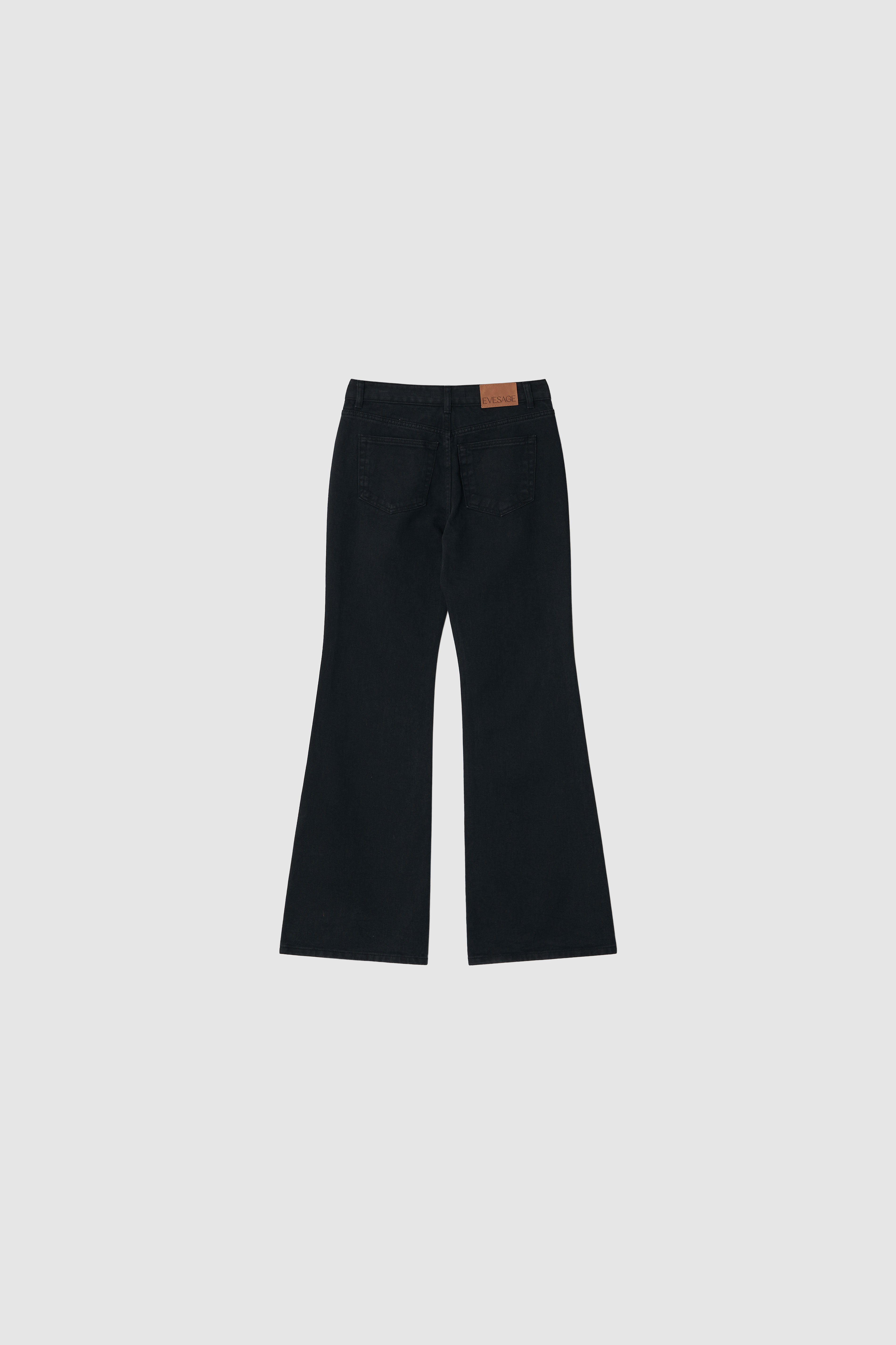 BOOTS CUT DENIM - BLACK