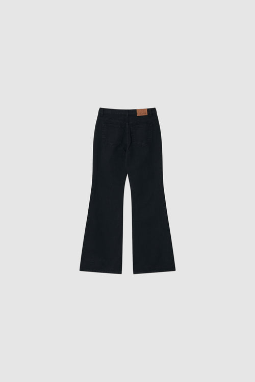 BOOTS CUT DENIM - BLACK