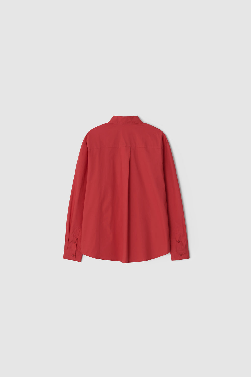 RUBY COTTON SHIRT - RED