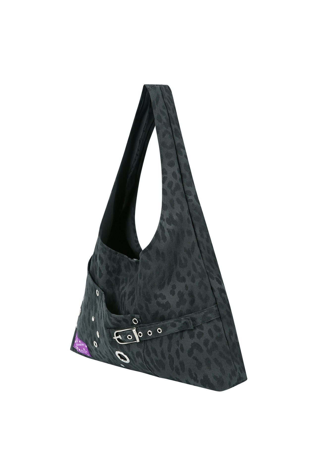Layout bag (leopard charcoal)