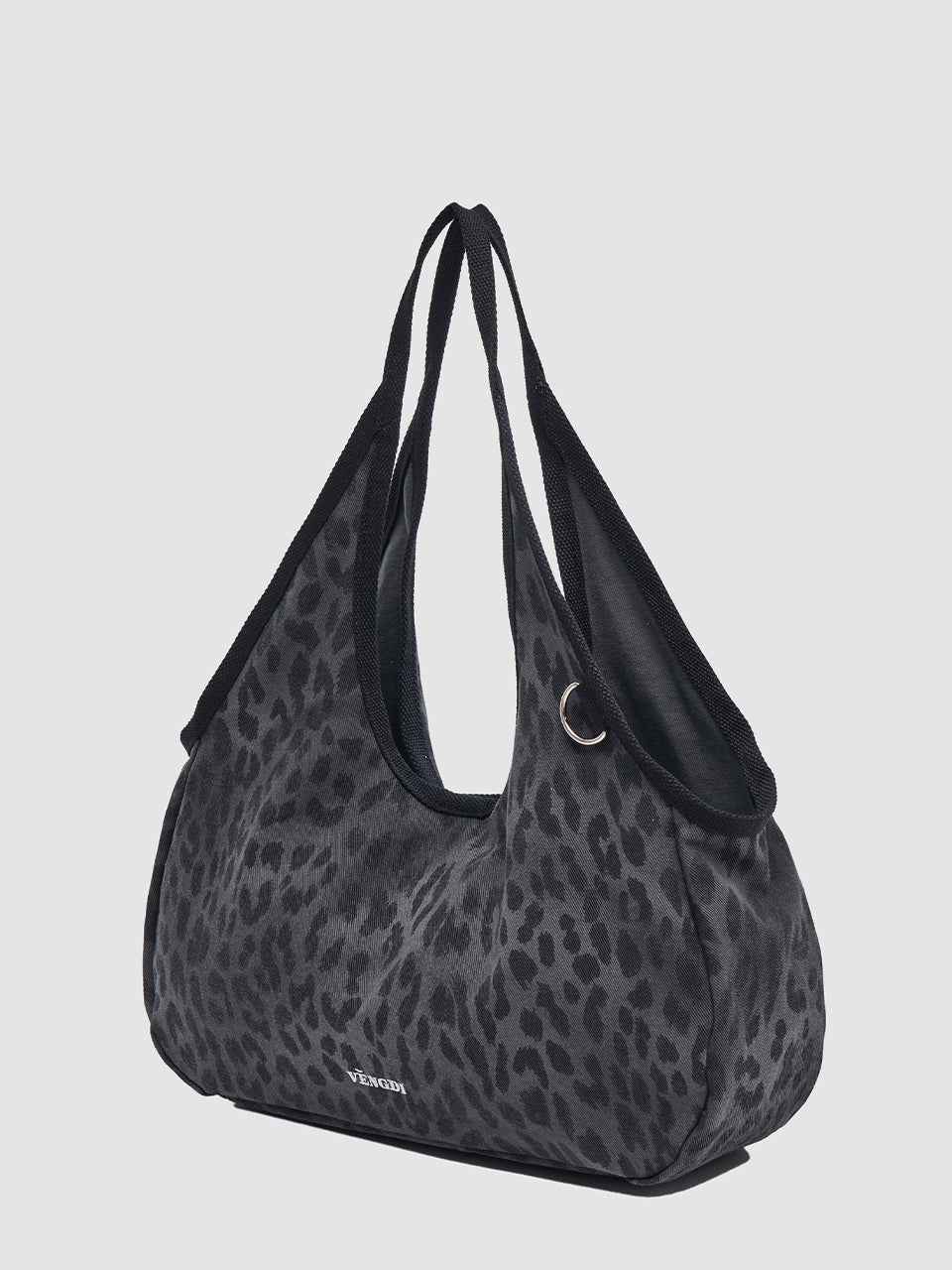 Riv - Leopard Charcoal