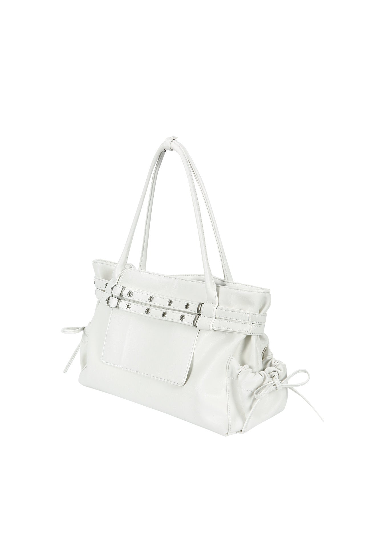 medium town belt bag (cream)