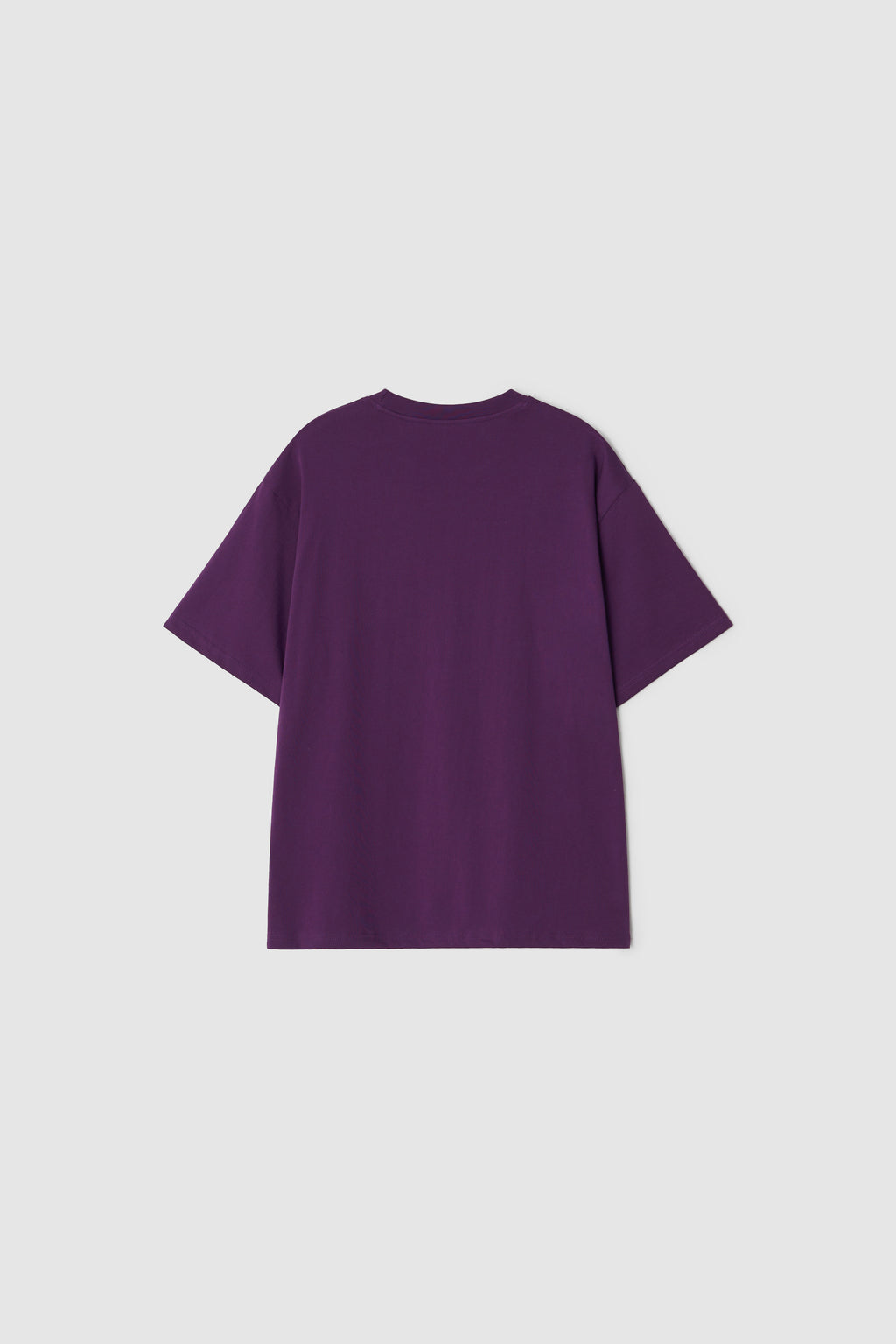BASIC LOSSE-FIT TEE - PURPLE