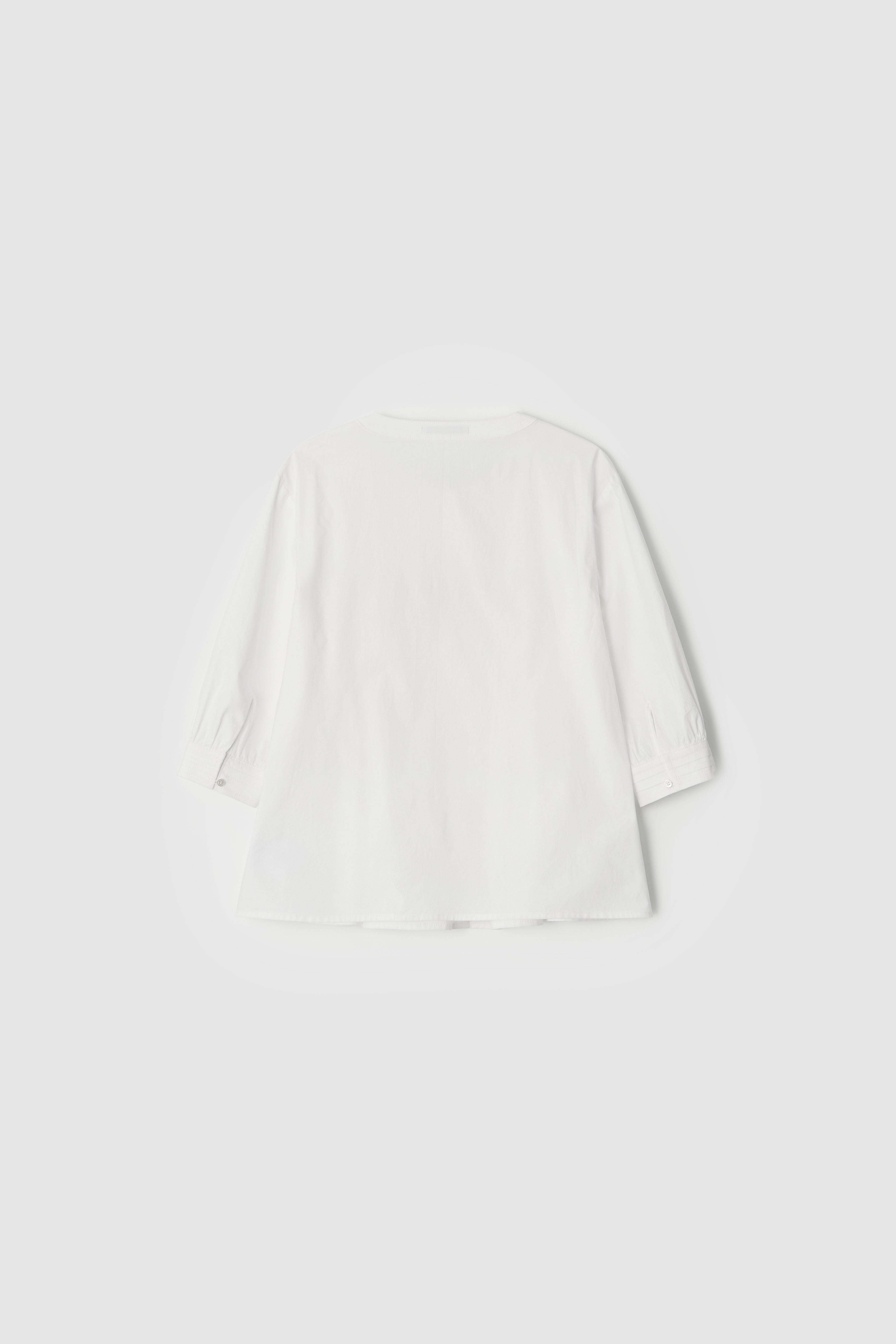 PINTUCK BLOUSE - IVORY