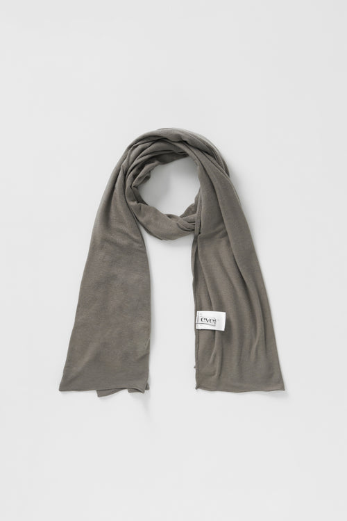 COTTON SCARF - BROWN