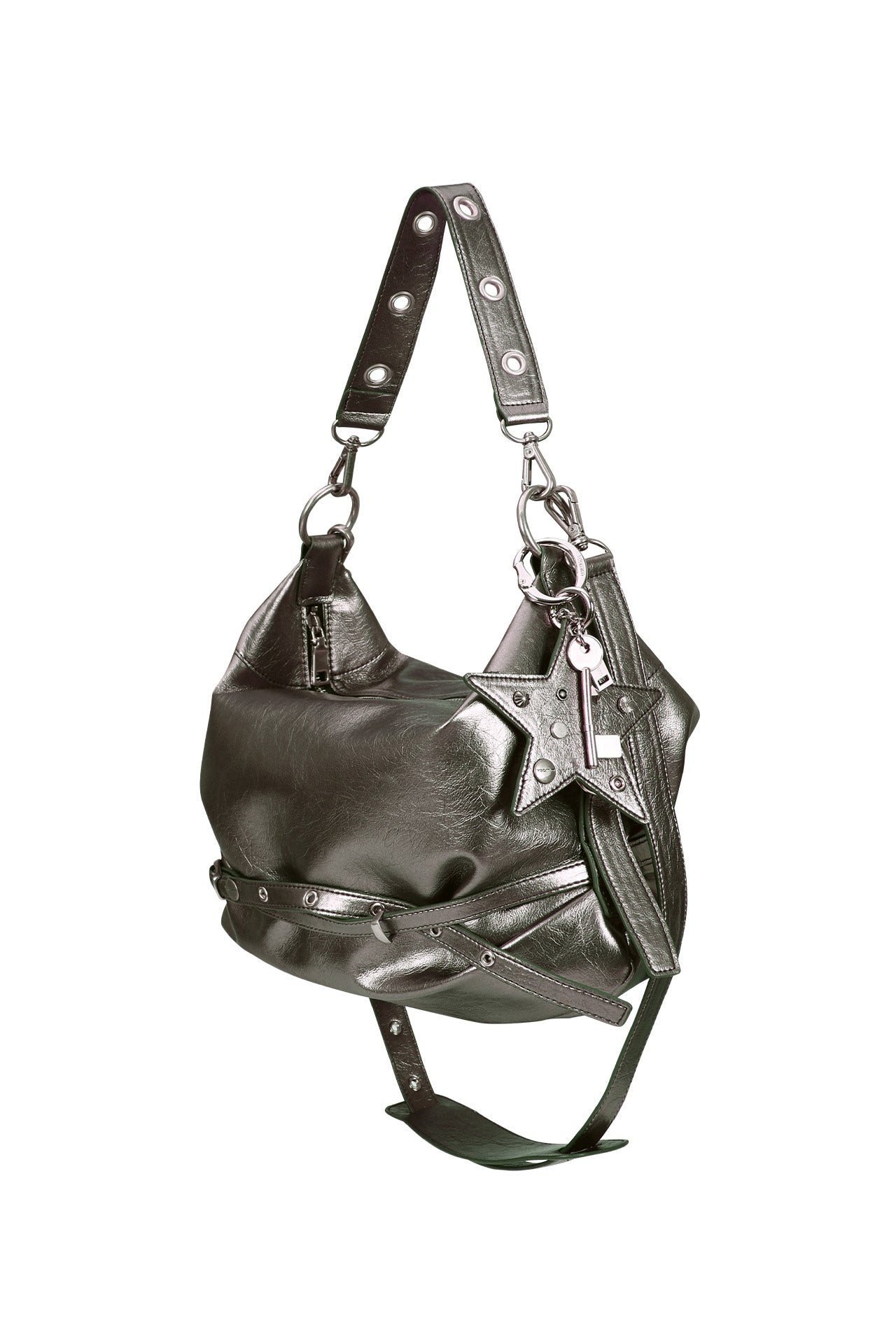 slouchy bag (metal)