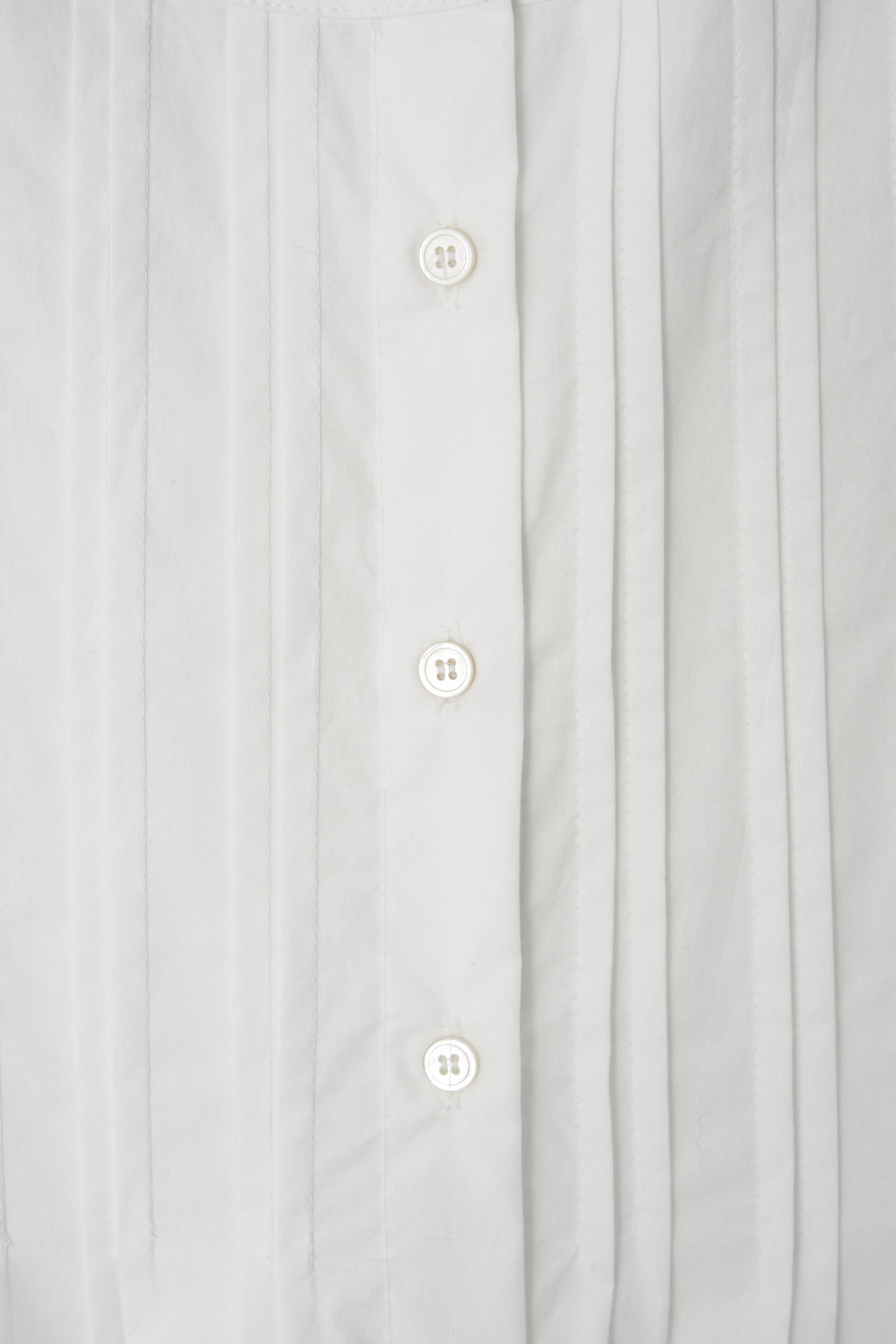 PINTUCK BLOUSE - IVORY