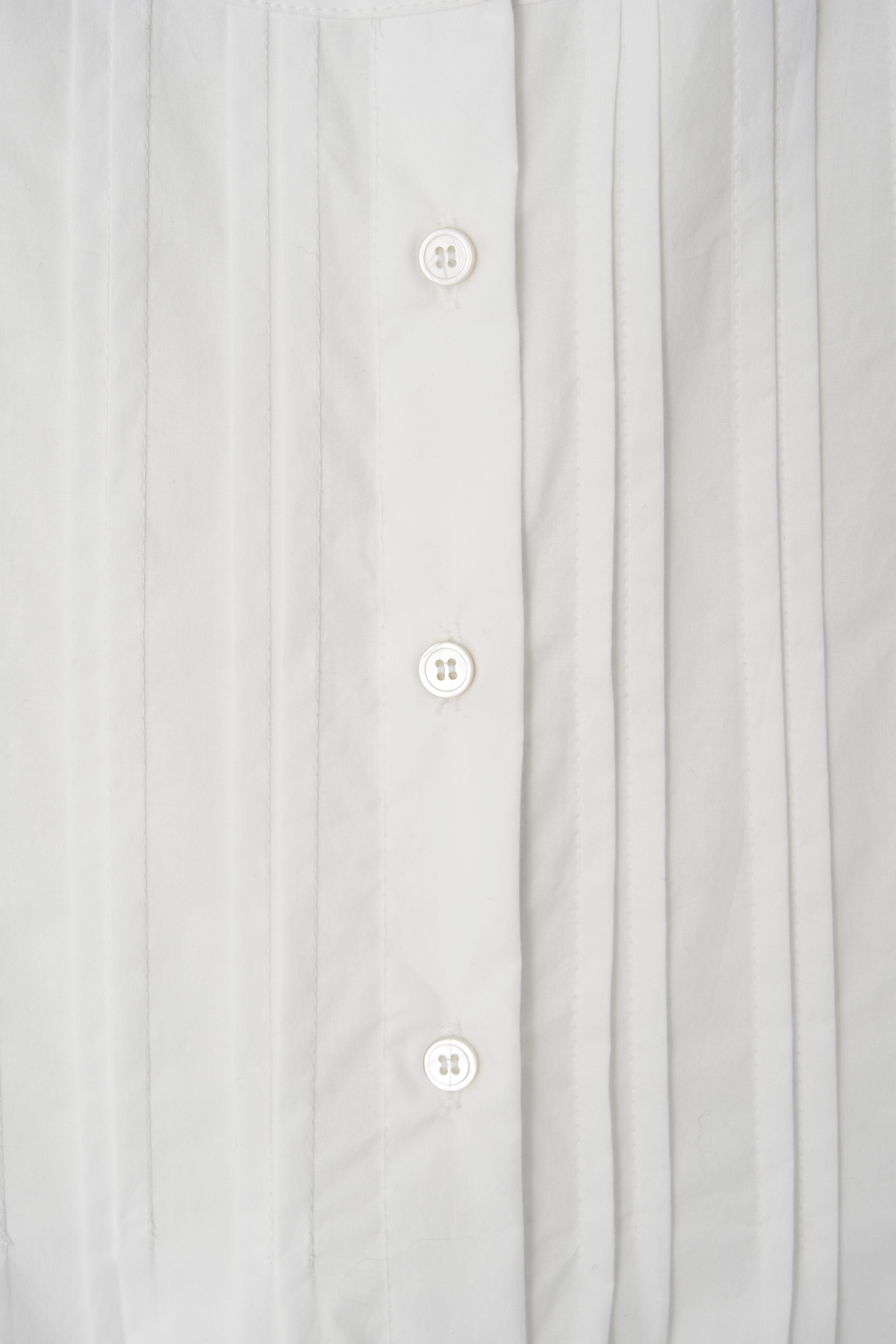 PINTUCK BLOUSE - IVORY