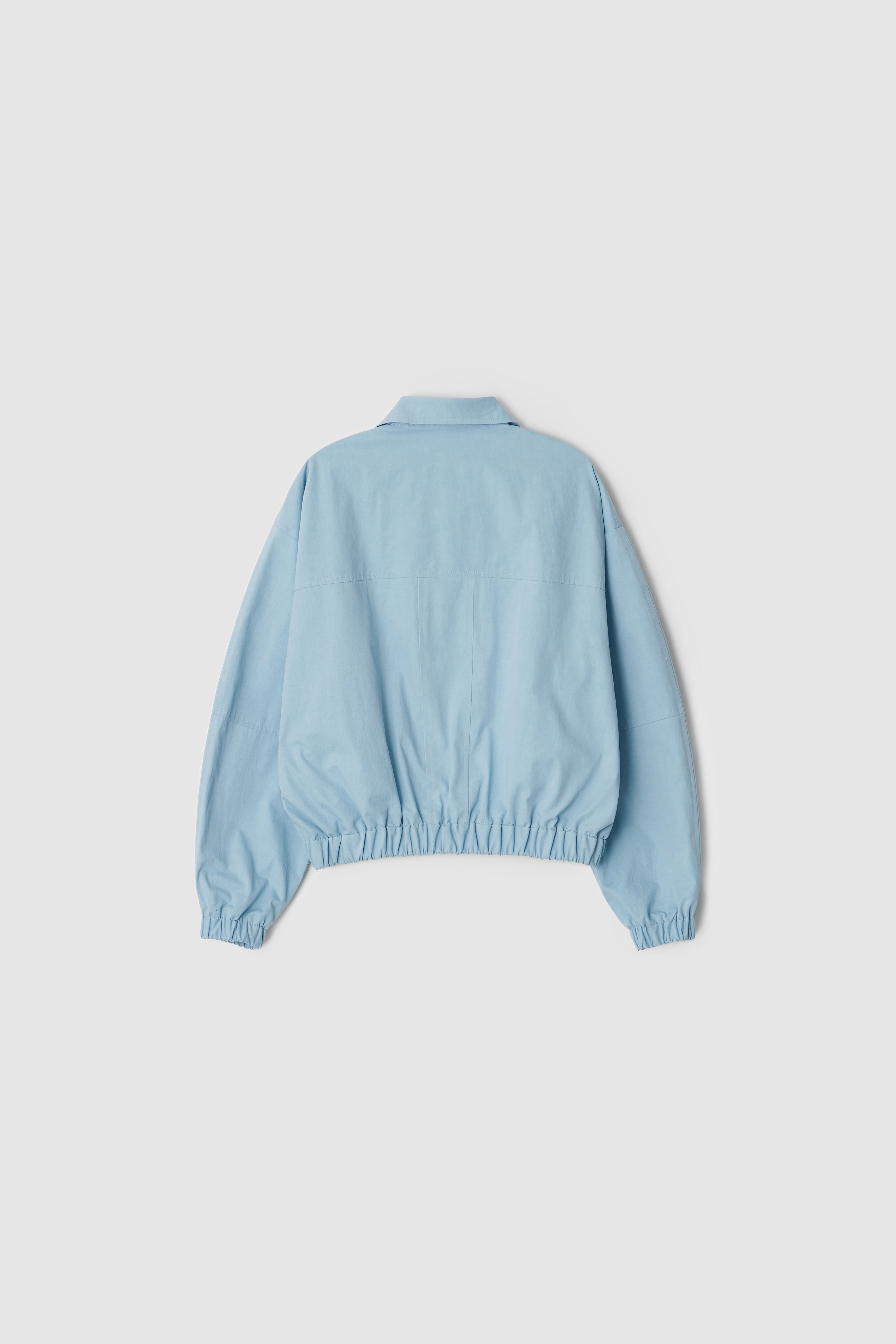 COTTON BLOUSON - Bleu