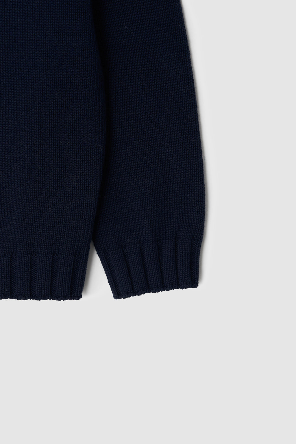REGULAR FIT KNIT - NAVY