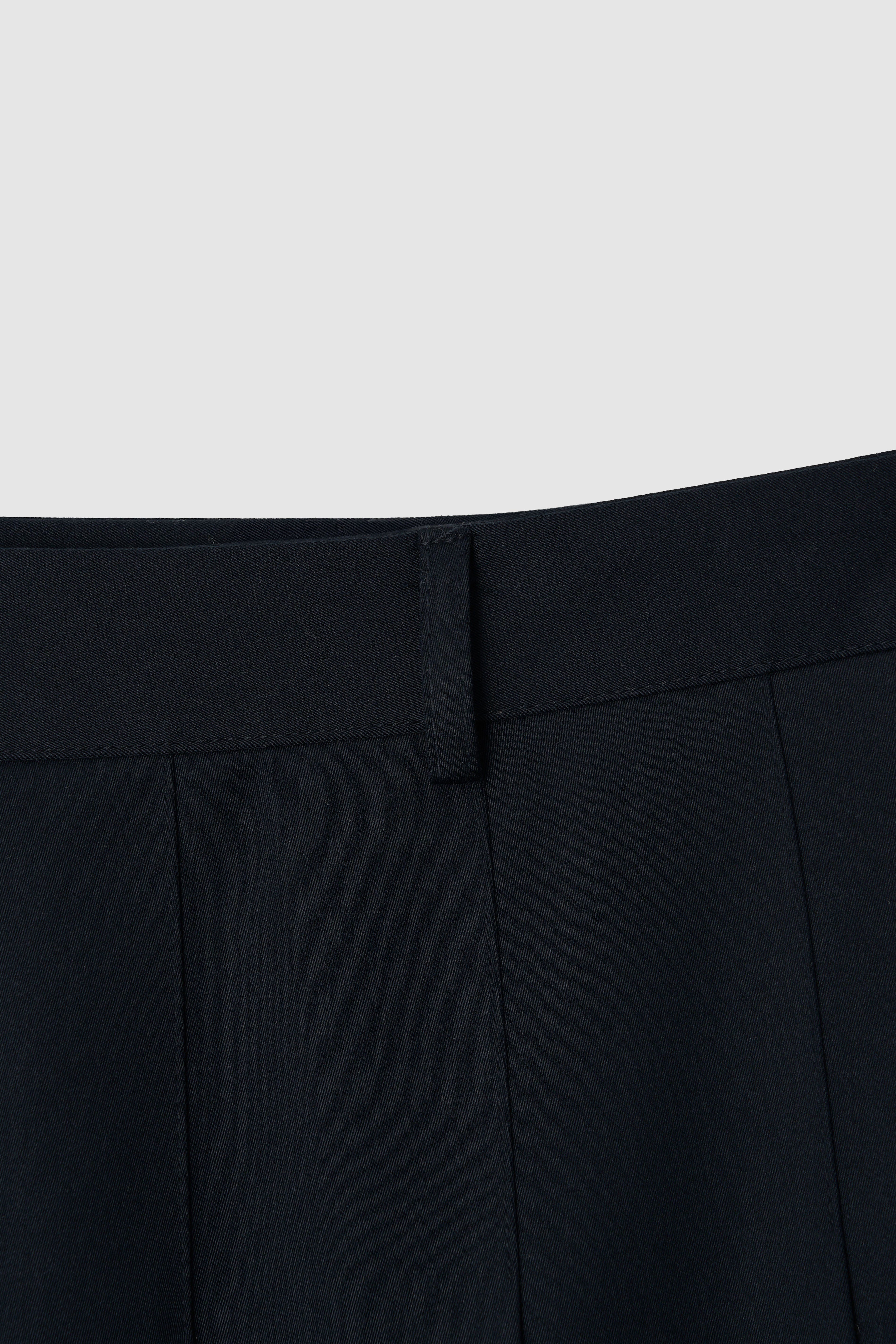 PLEATS SKIRT - NAVY