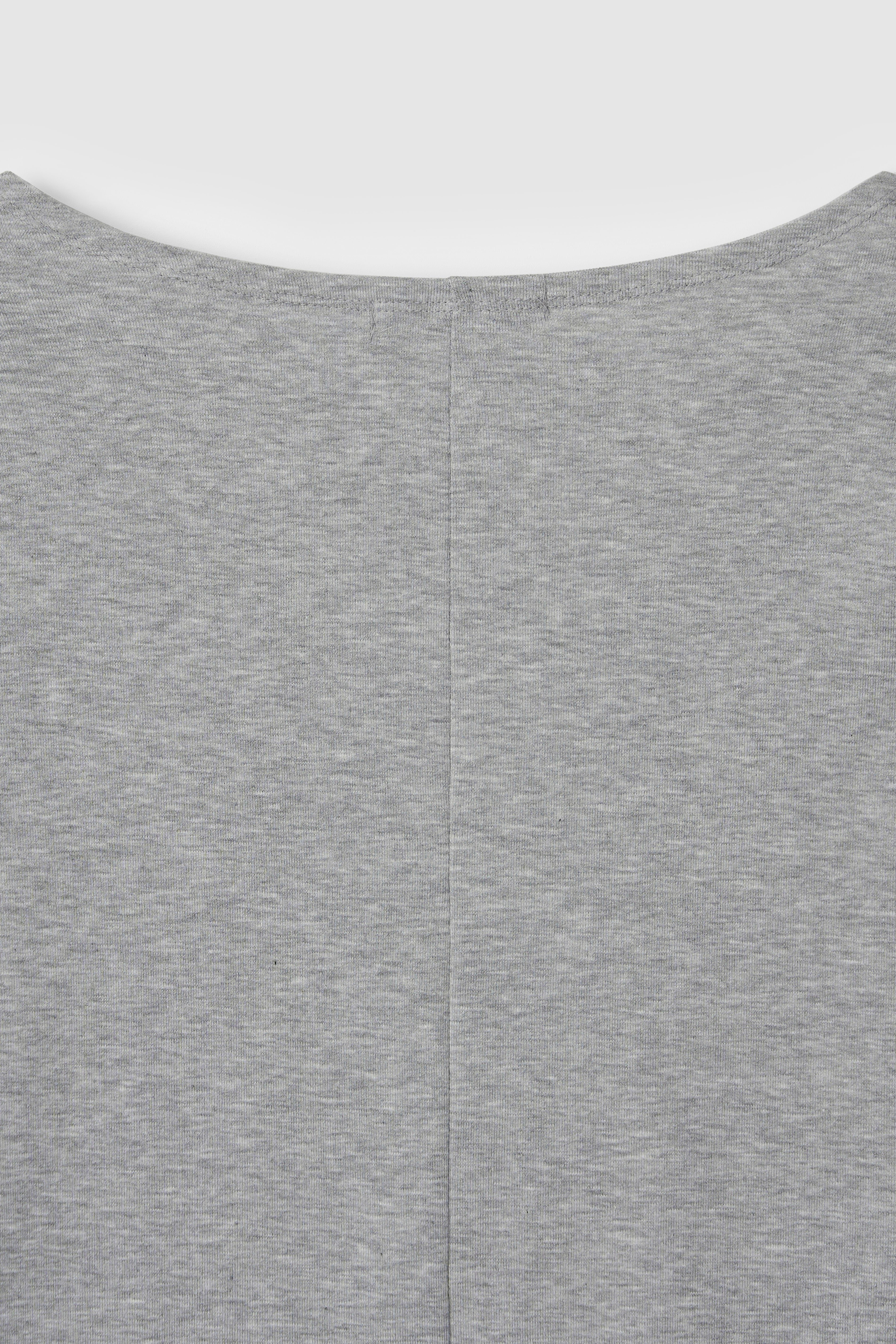 BOATNECK TEE - GREY