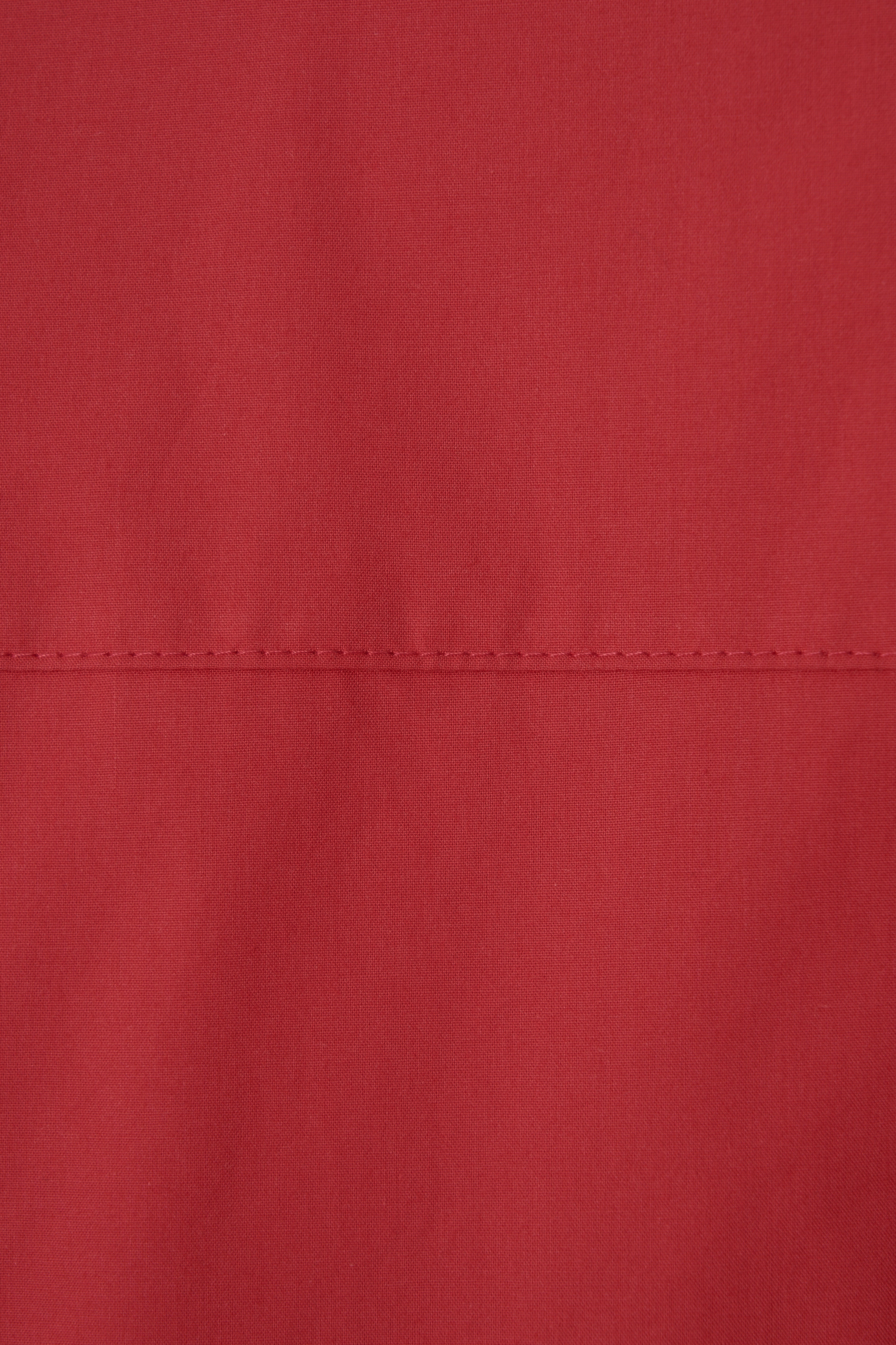 RUBY COTTON SHIRT - RED