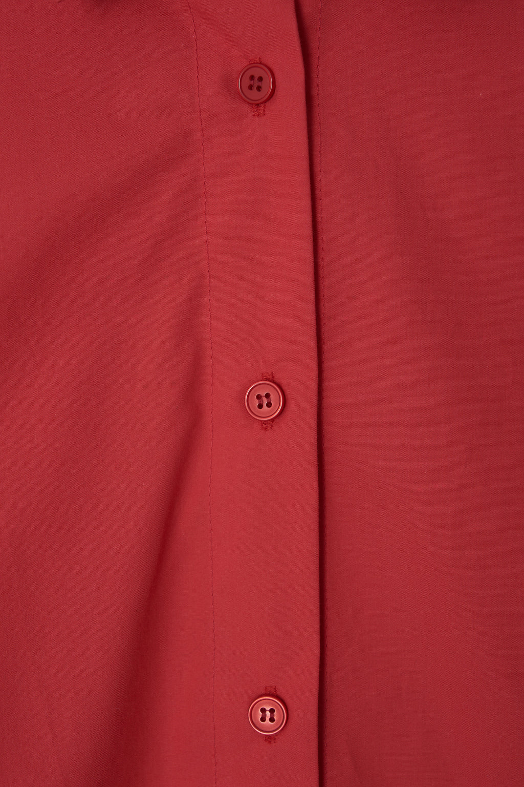RUBY COTTON SHIRT - RED