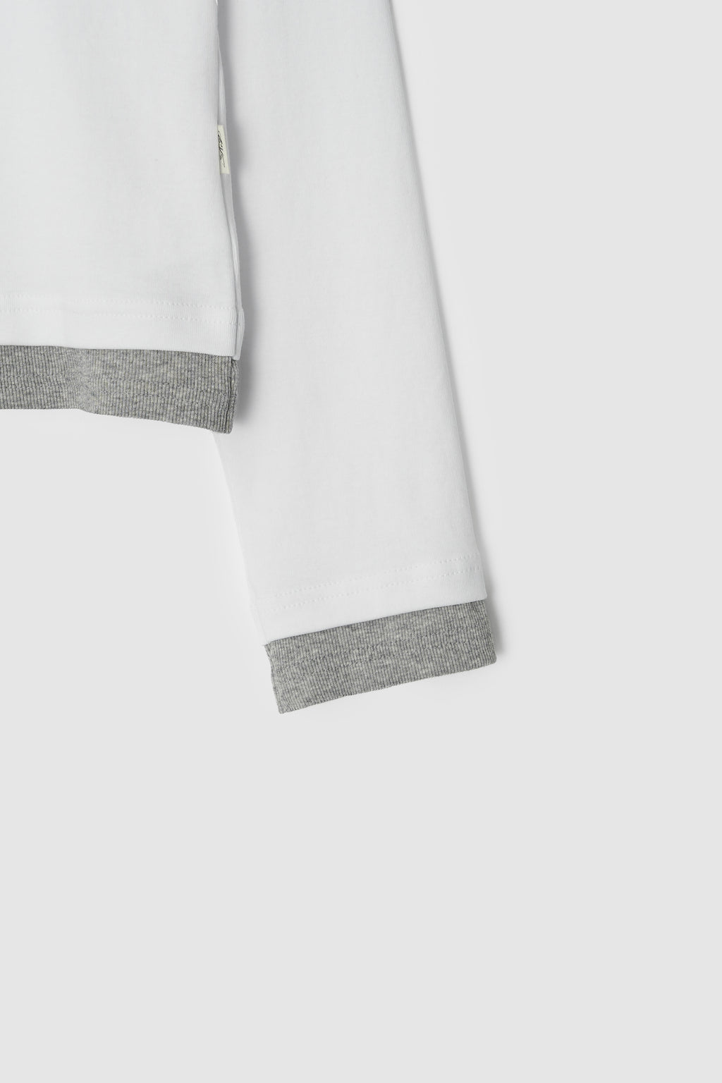 LAYERED TEE - IVORY