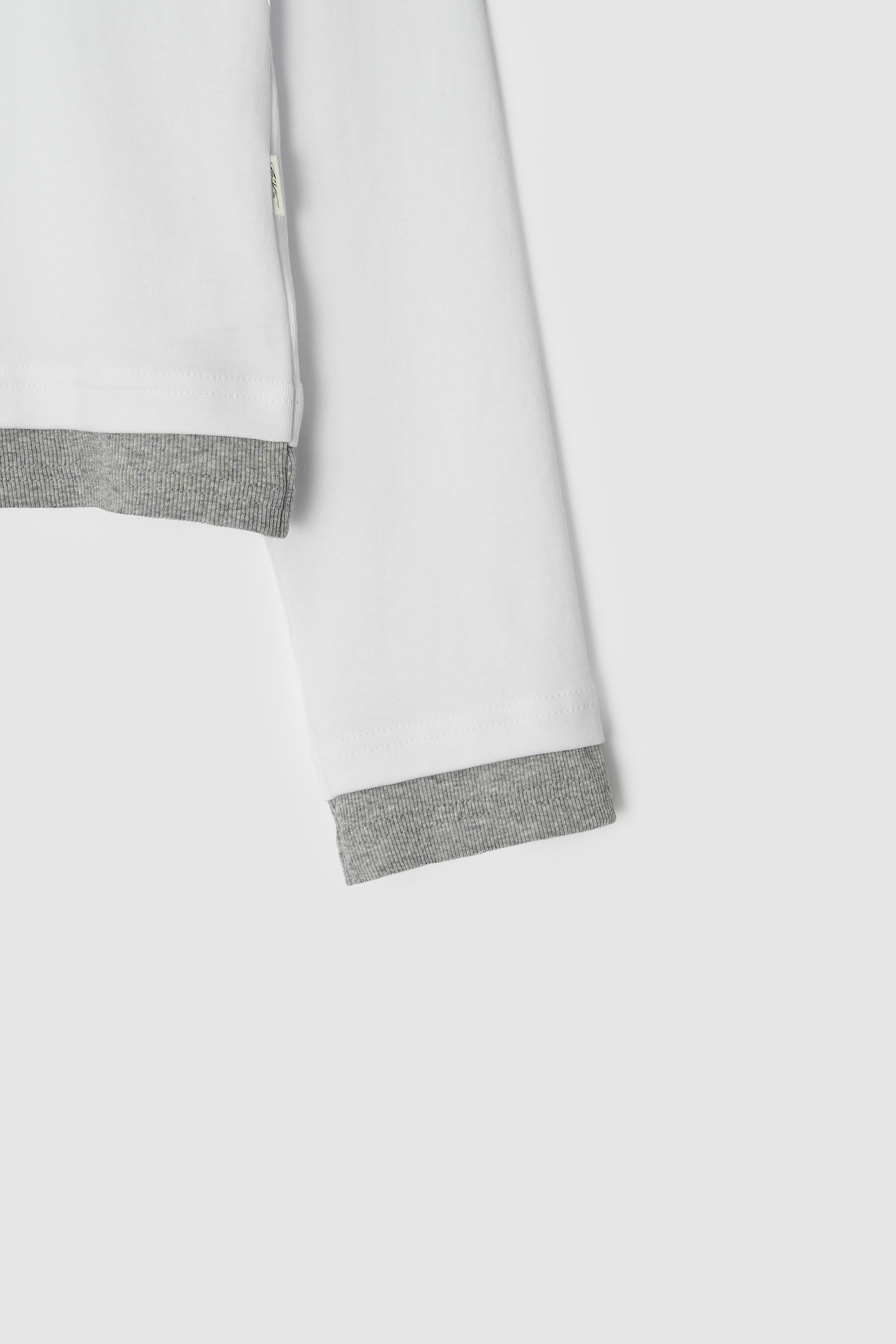 LAYERED TEE - IVORY